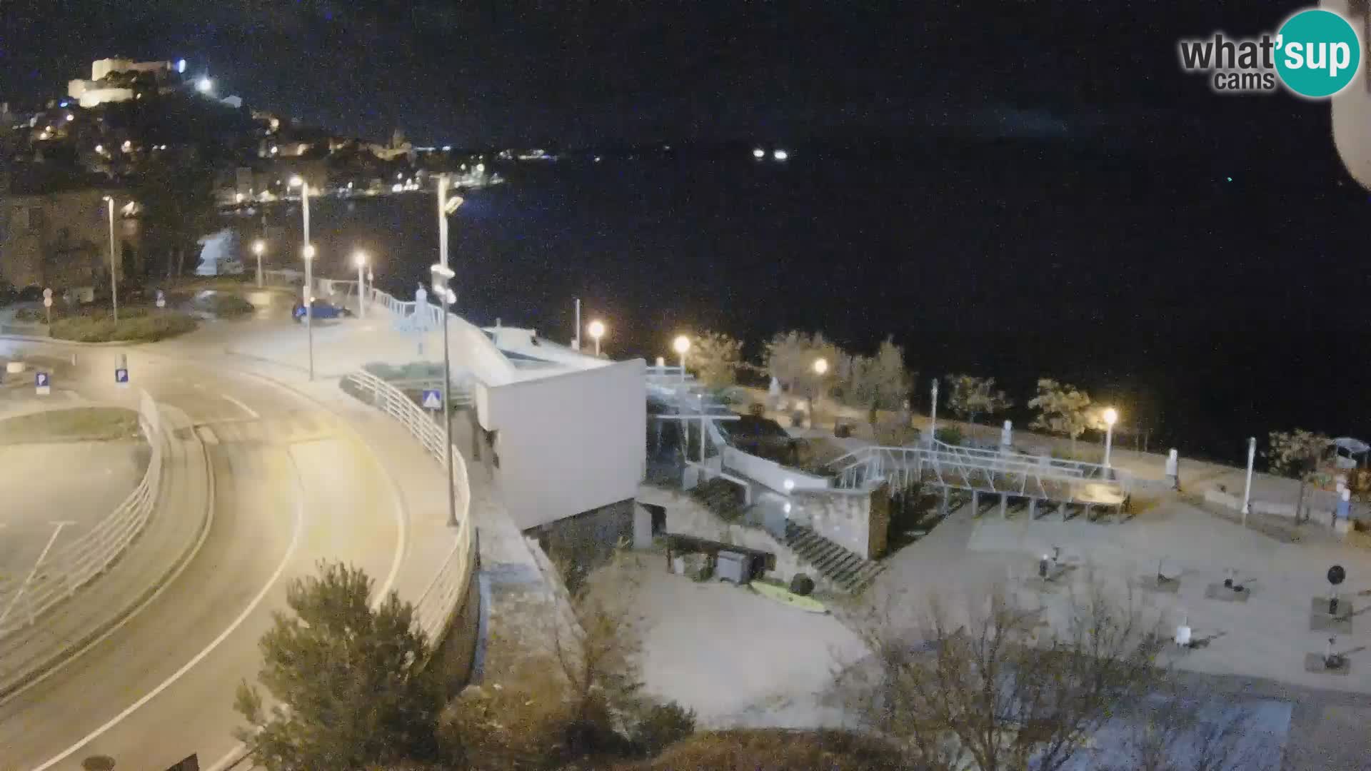 Šibenik webcam Beach Banj