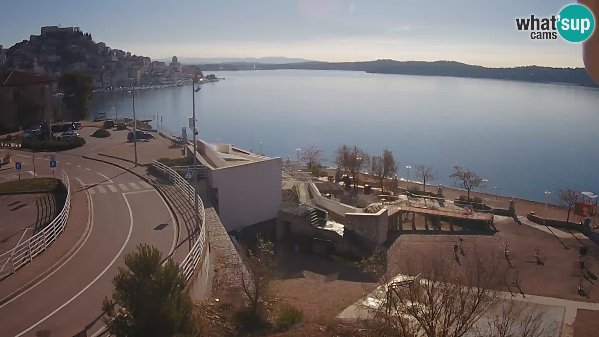 Šibenik webcam Beach Banj