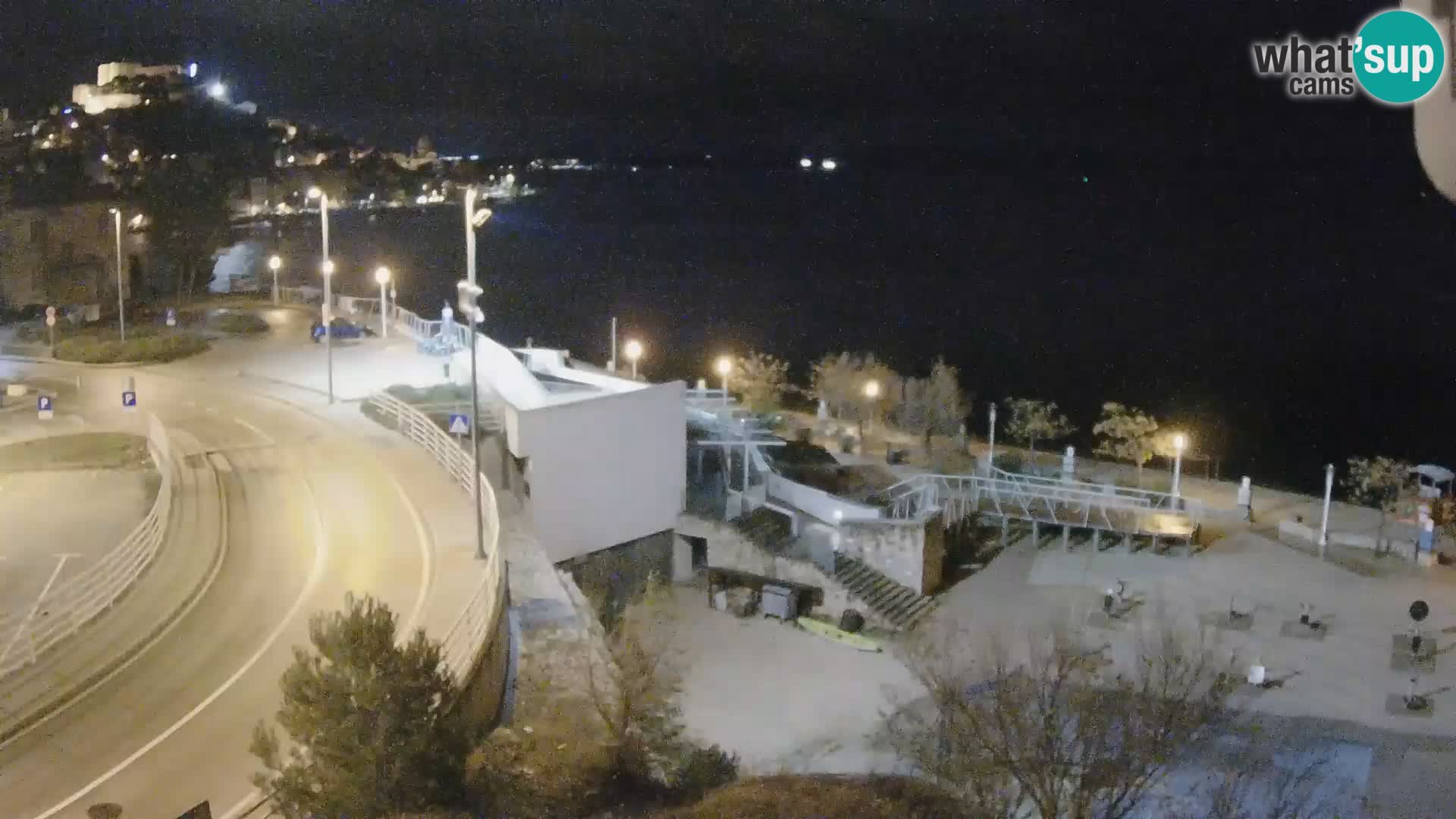 Live Cam Šibenik plage Banj