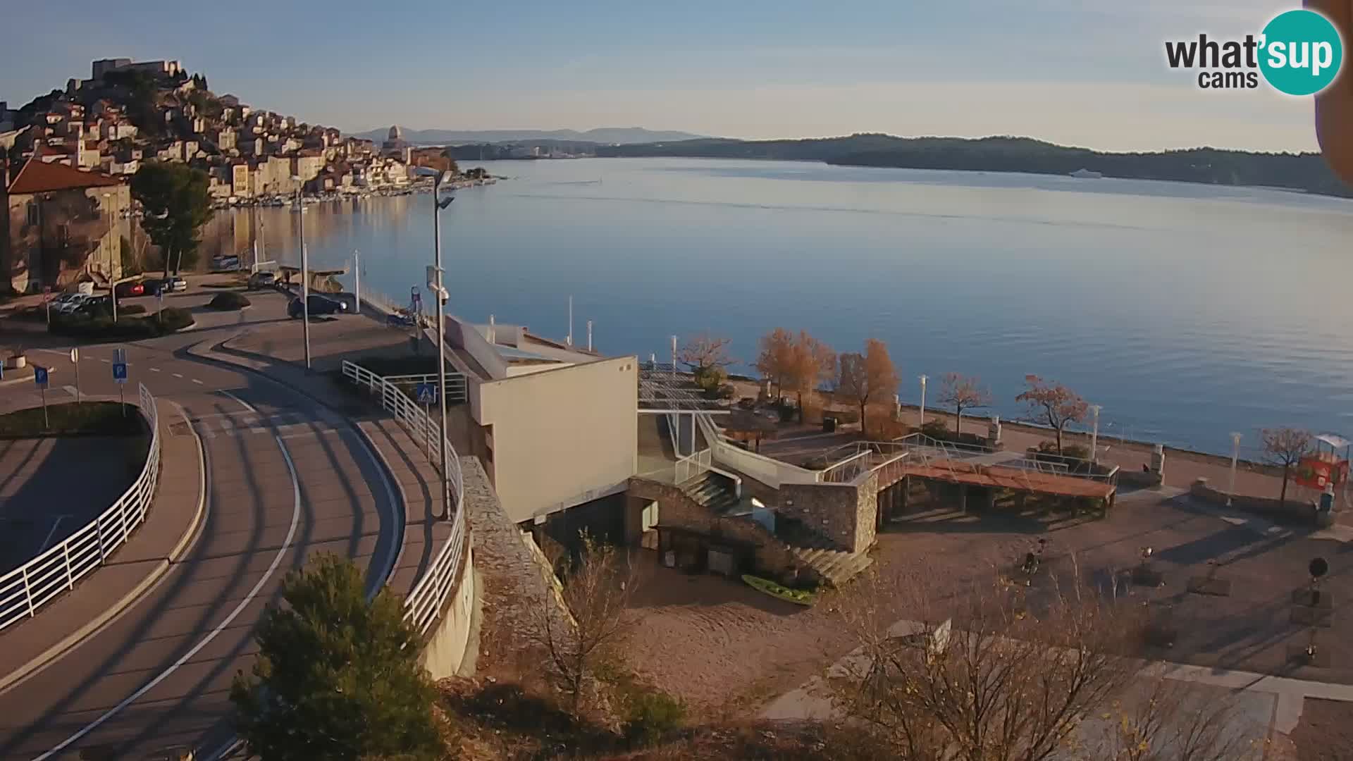 Šibenik webcam Beach Banj