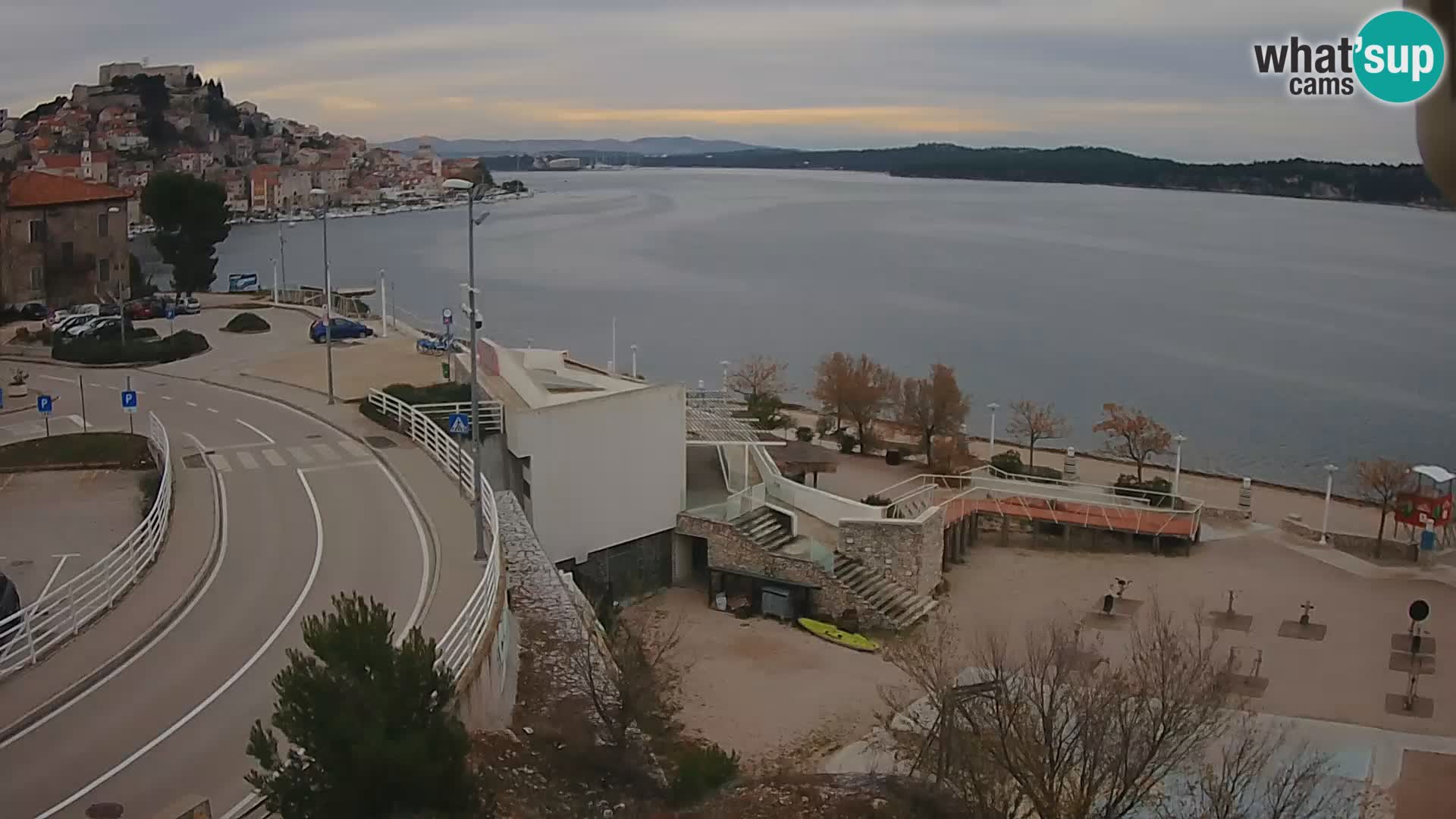 Šibenik webcam Beach Banj