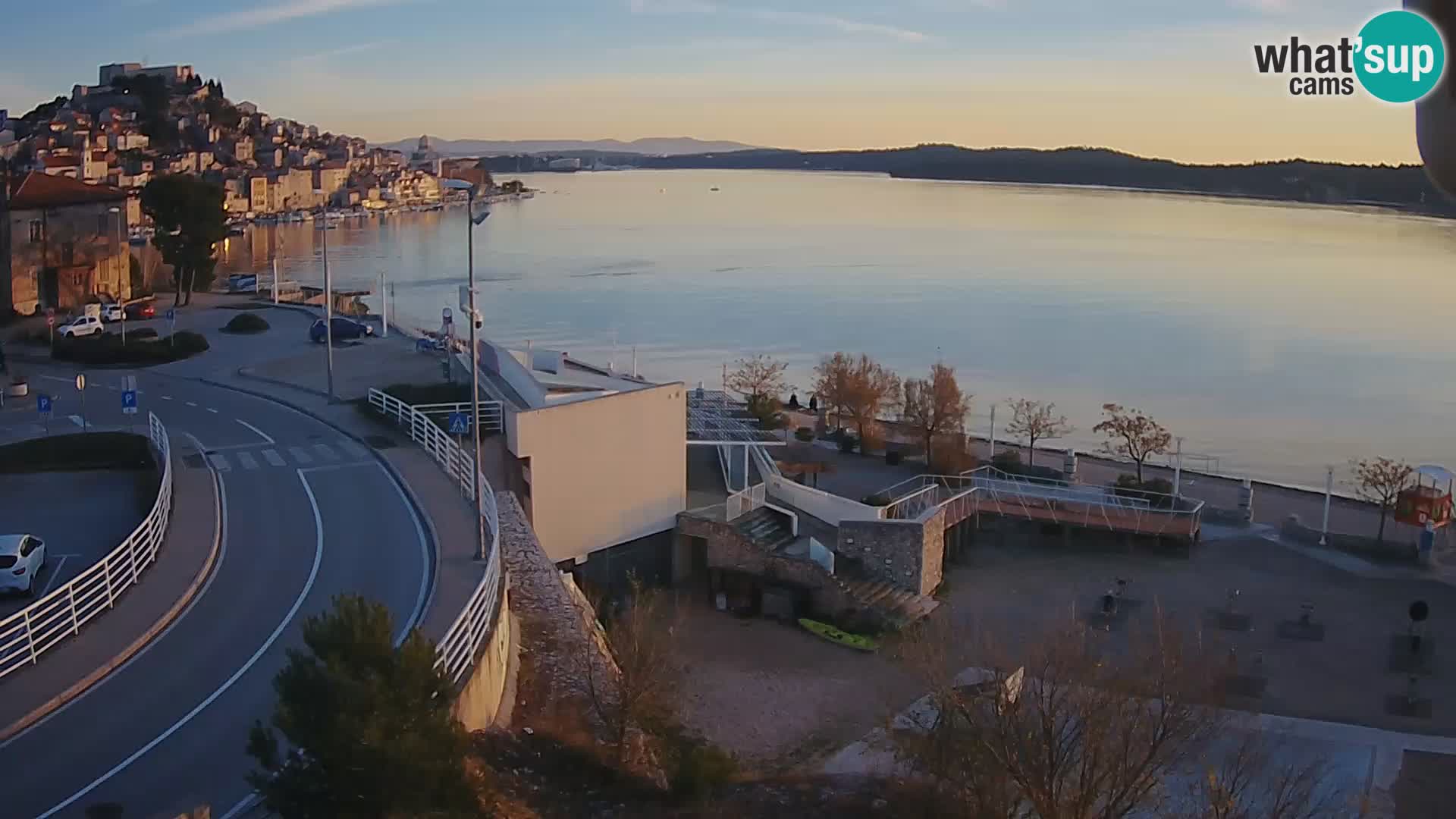 Web kamera Šibenik plaža Banj