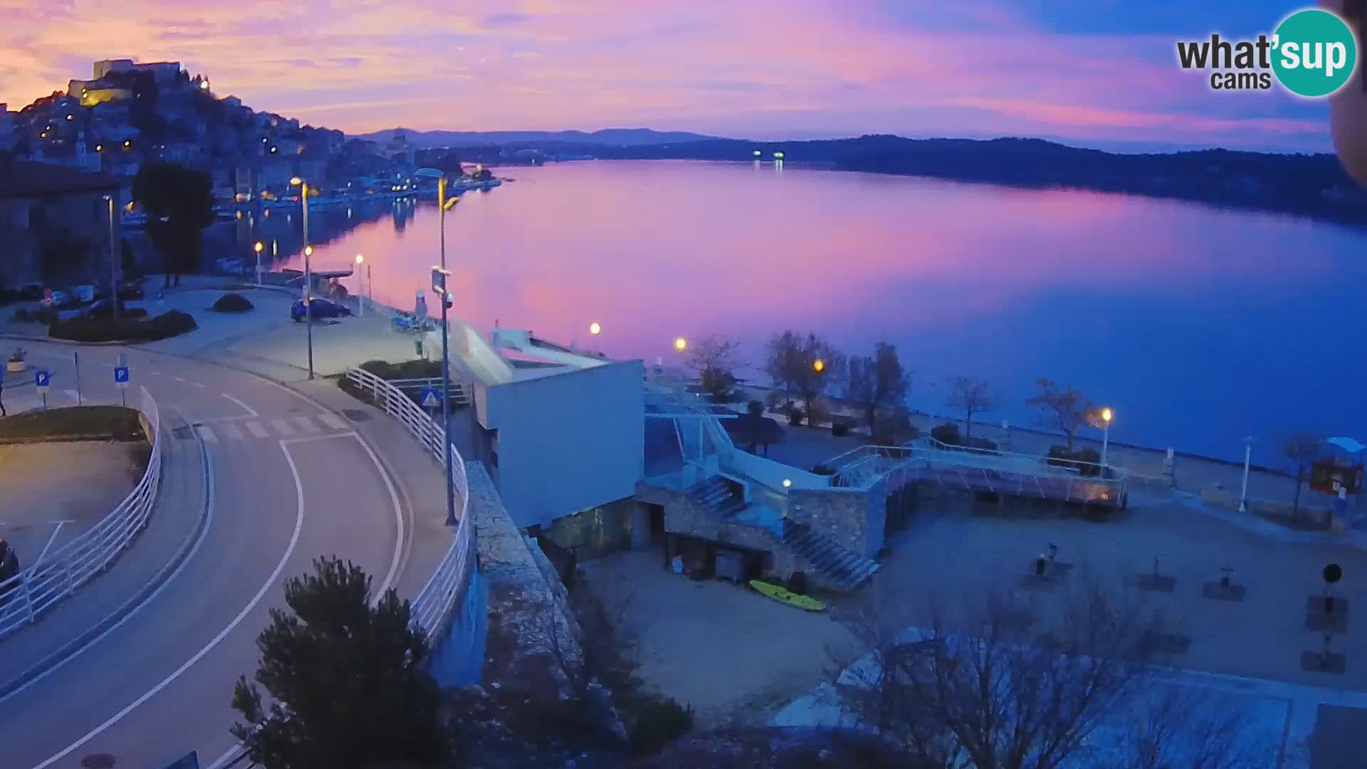 Šibenik webcam Beach Banj