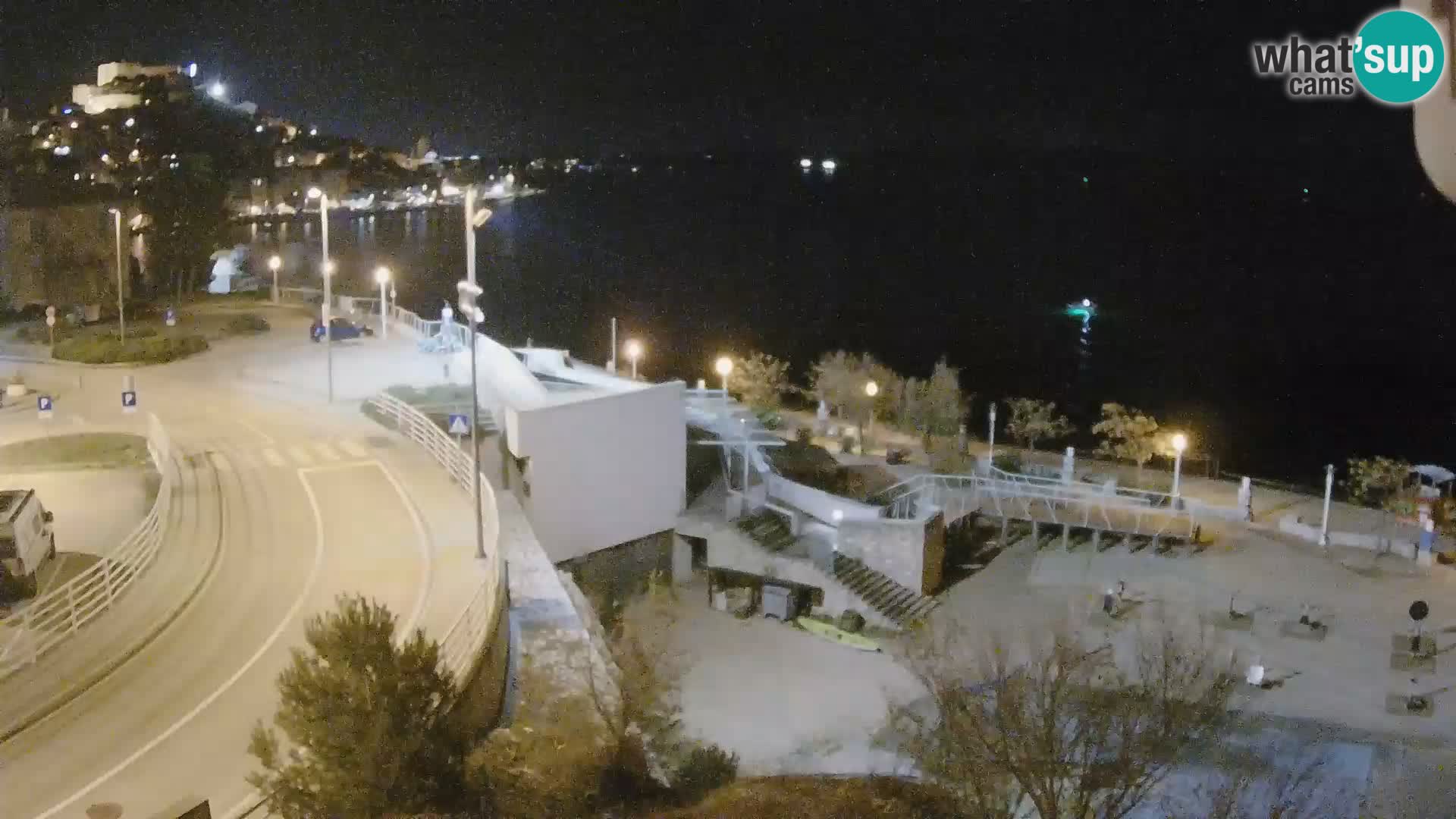 Webcam Šibenik Strand Banj