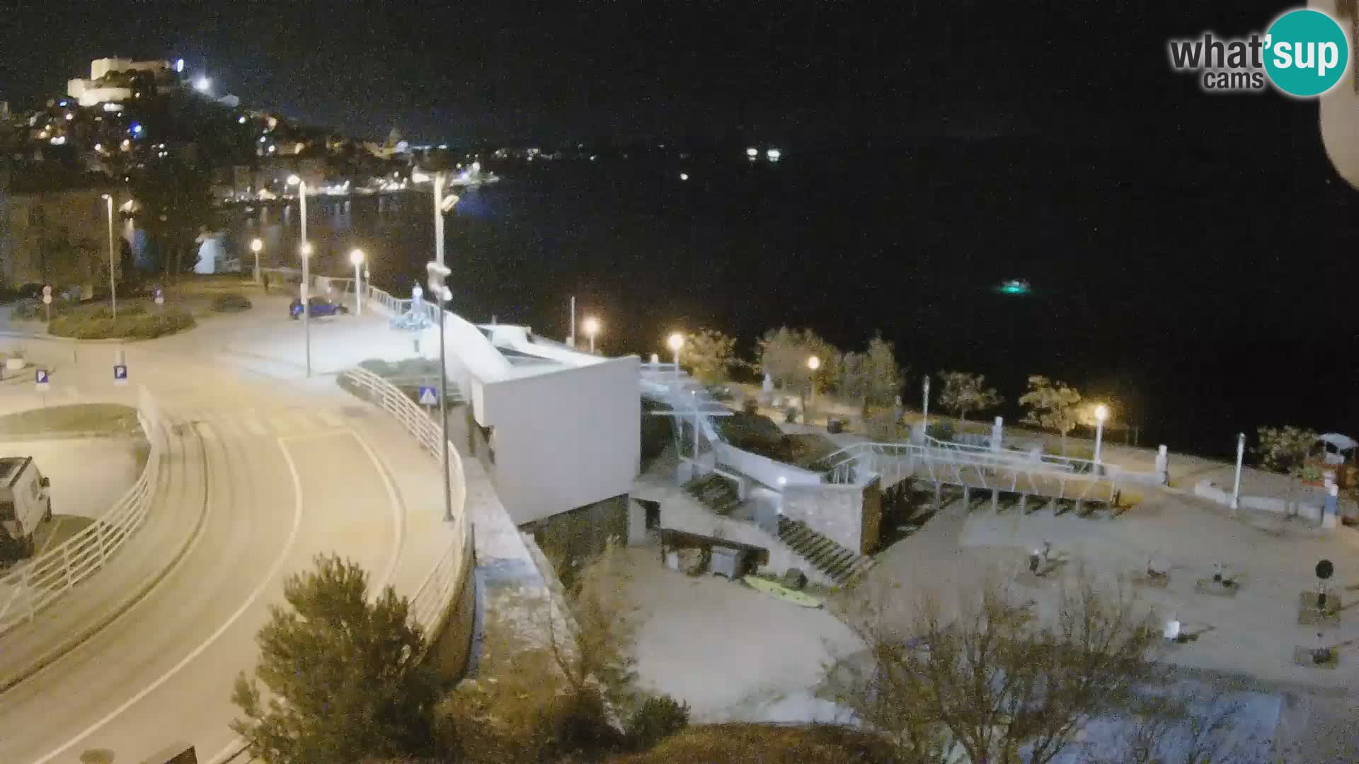 Webcam Šibenik Strand Banj