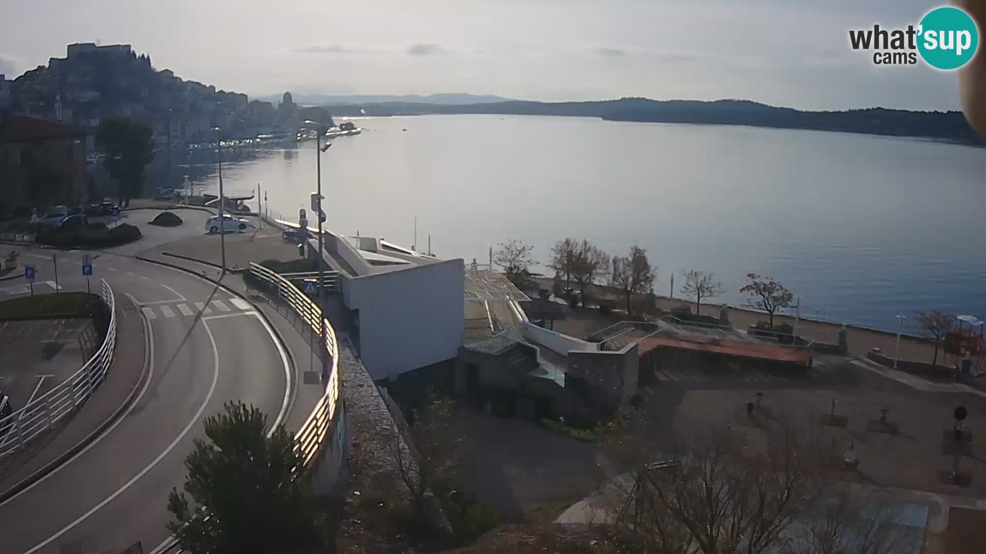 Šibenik webcam Beach Banj