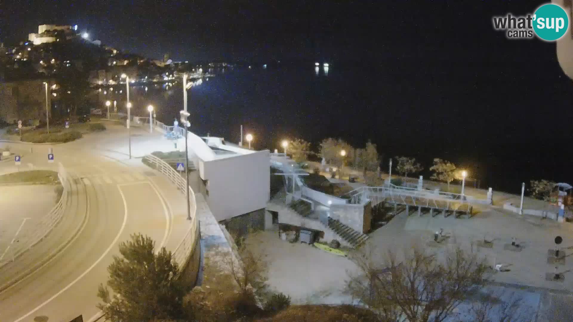 Kamera v živo Šibenik plaža Banj