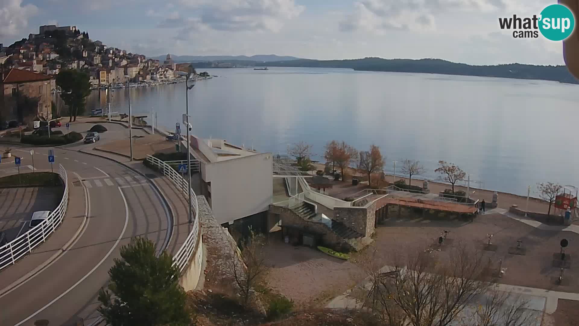 Web kamera Šibenik plaža Banj