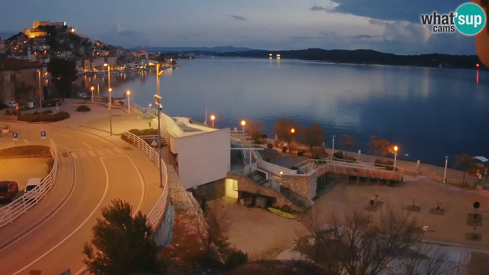 Šibenik webcam Beach Banj