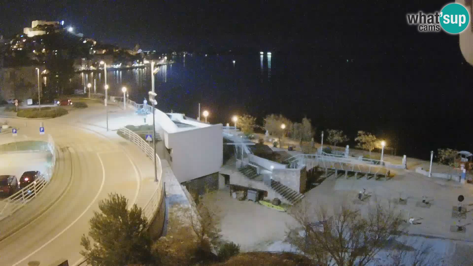 Web kamera Šibenik plaža Banj