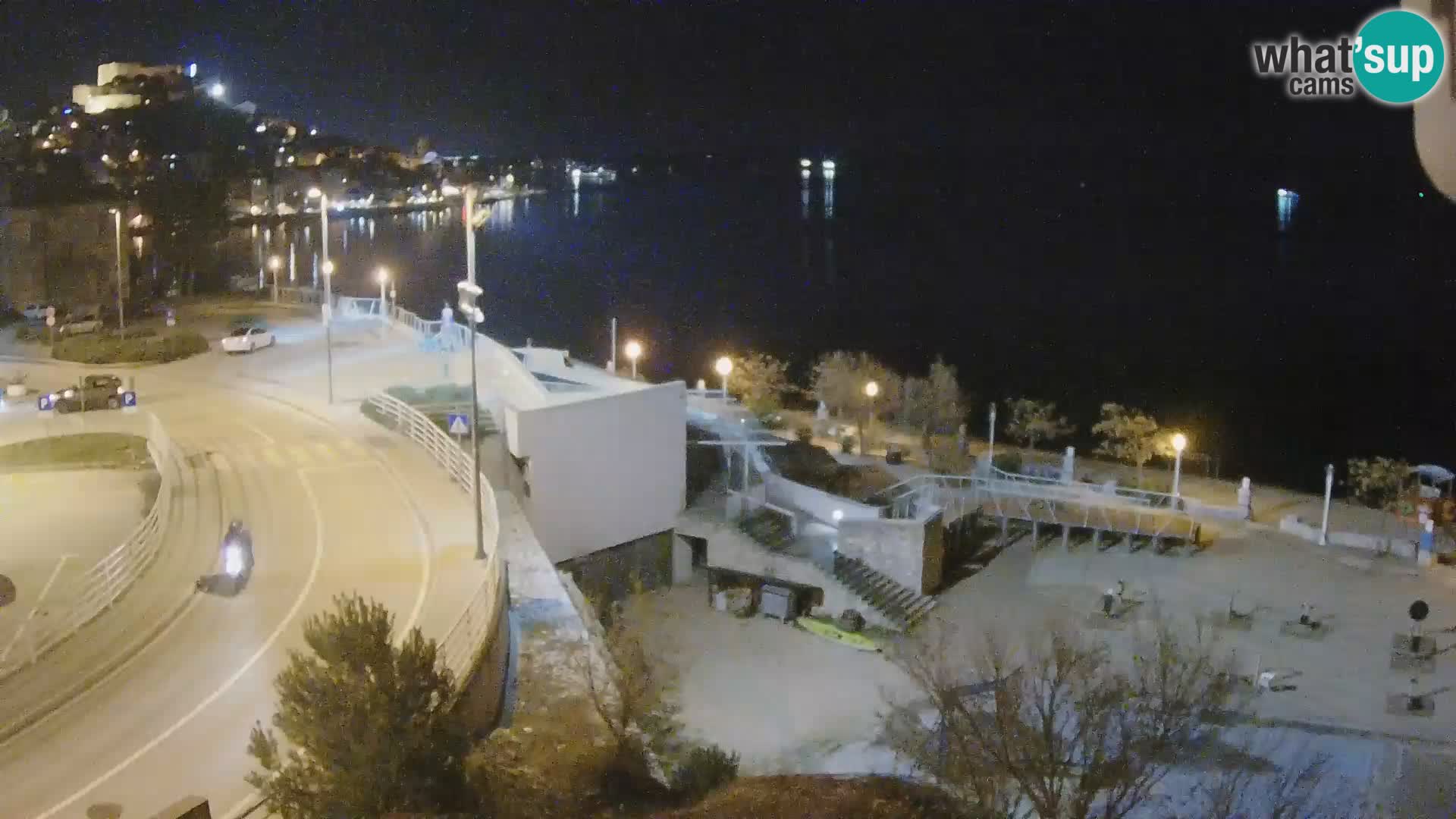 Livecam Sibenico spiaggia Banj