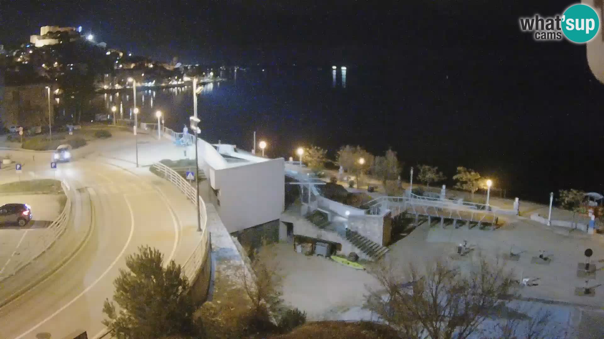 Livecam Sibenico spiaggia Banj