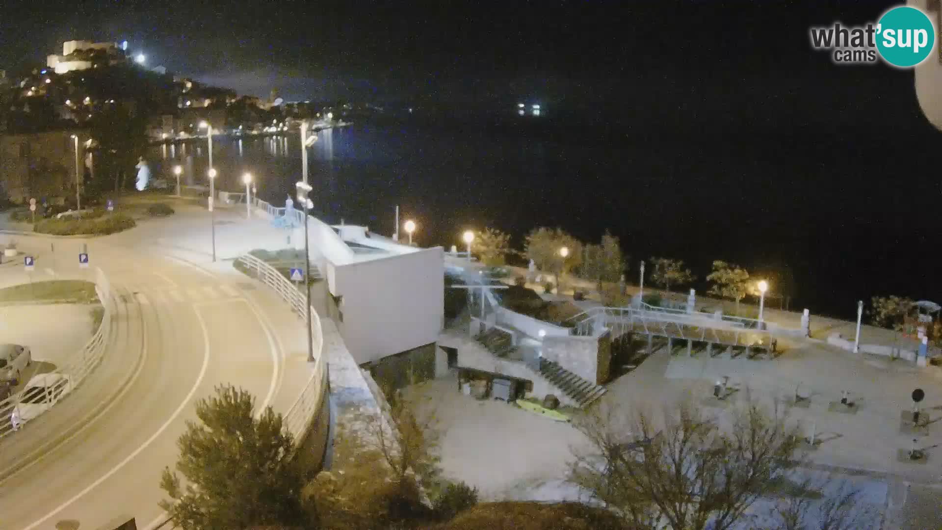 Web kamera Šibenik plaža Banj