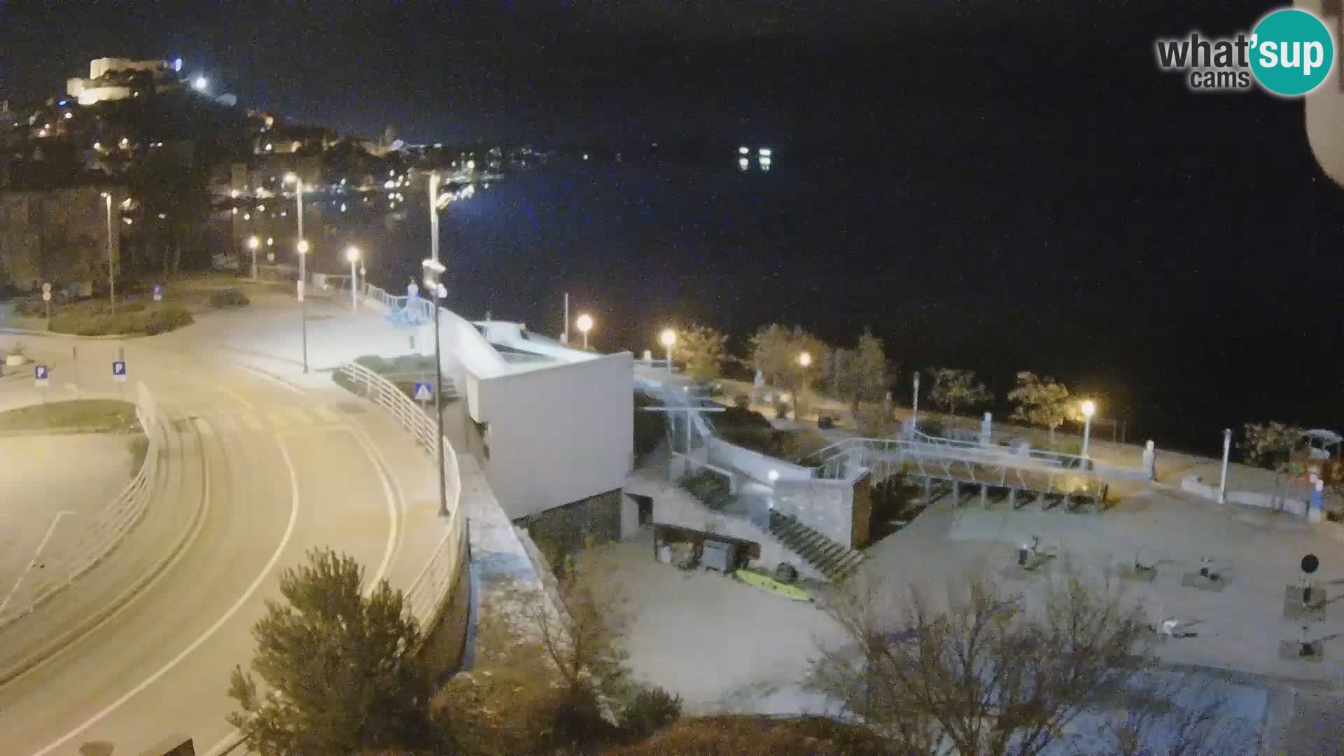 Webcam Šibenik Strand Banj