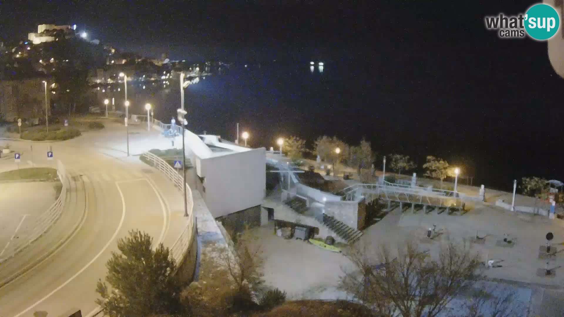 Live Cam Šibenik plage Banj