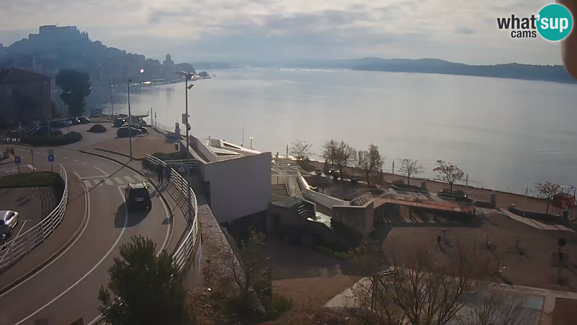 Šibenik webcam Beach Banj