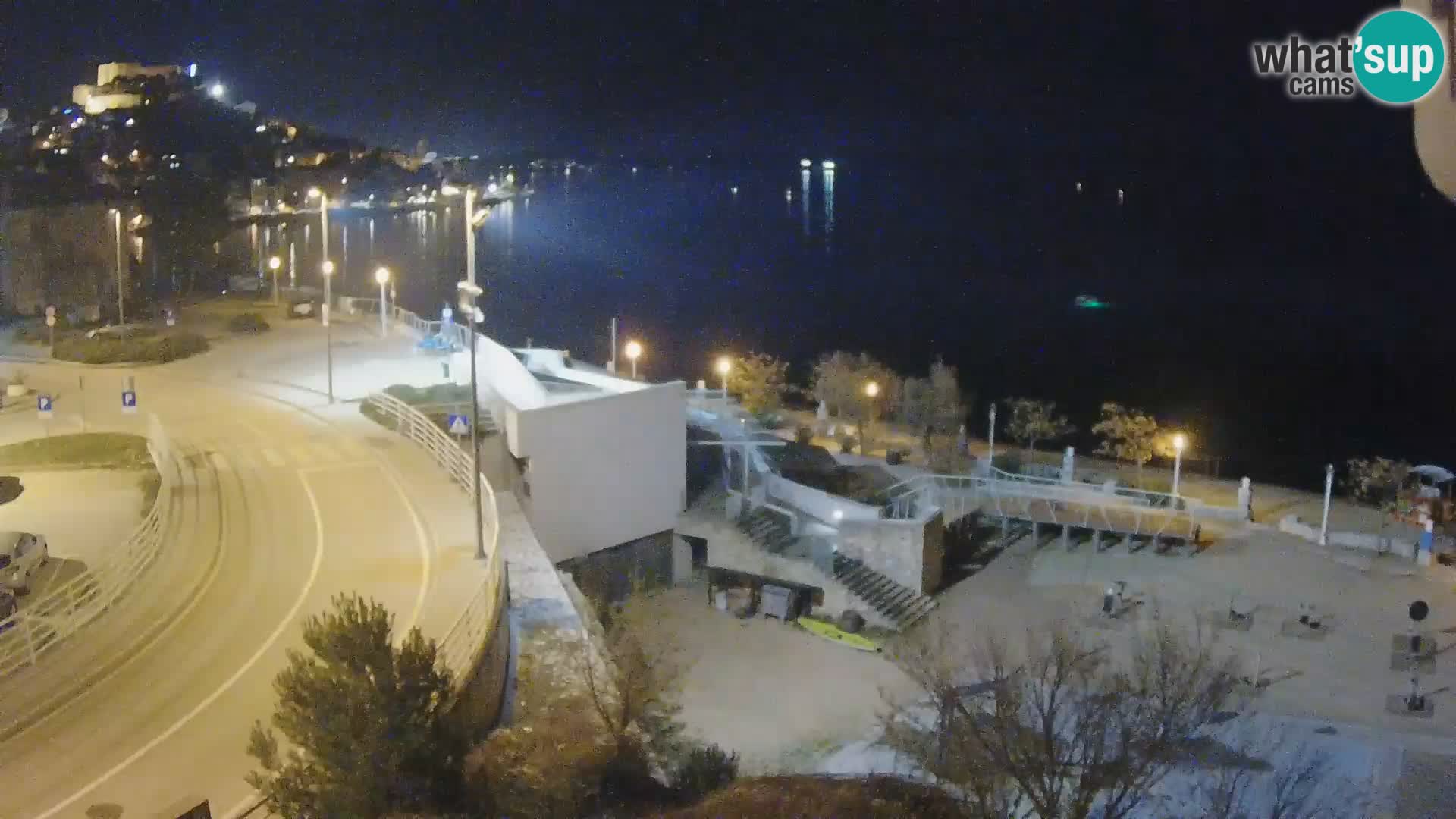 Live Cam Šibenik plage Banj
