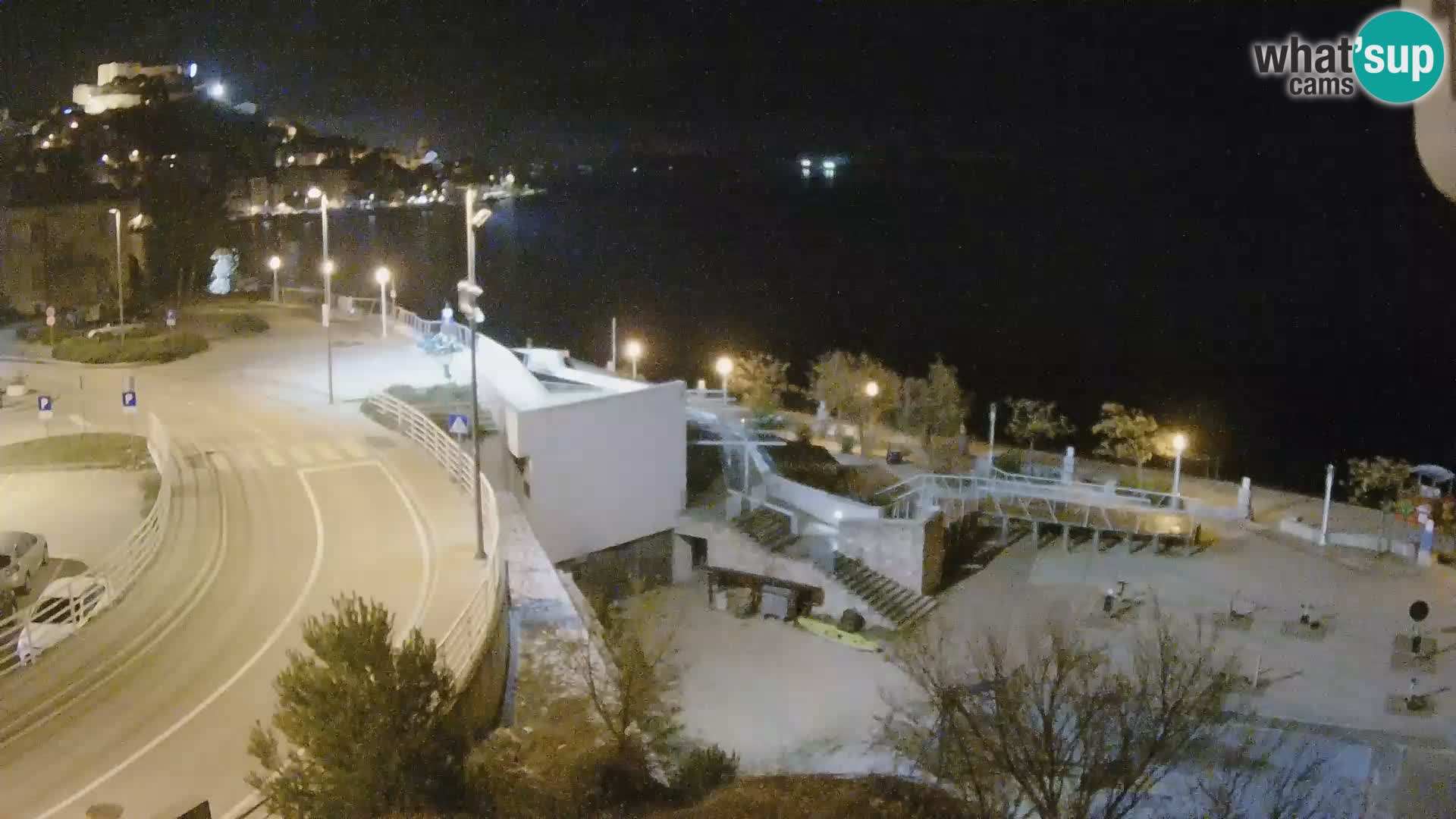 Šibenik webcam Beach Banj
