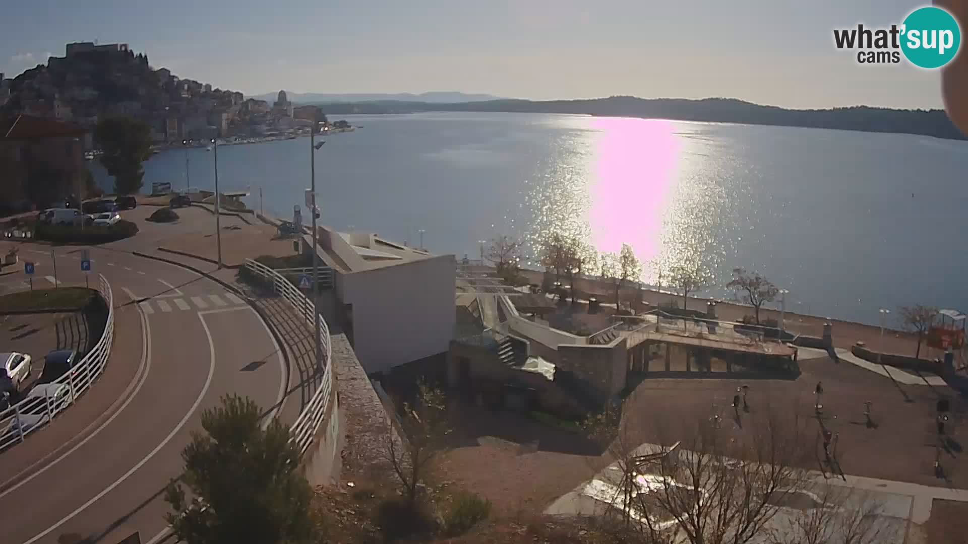 Šibenik webcam Beach Banj