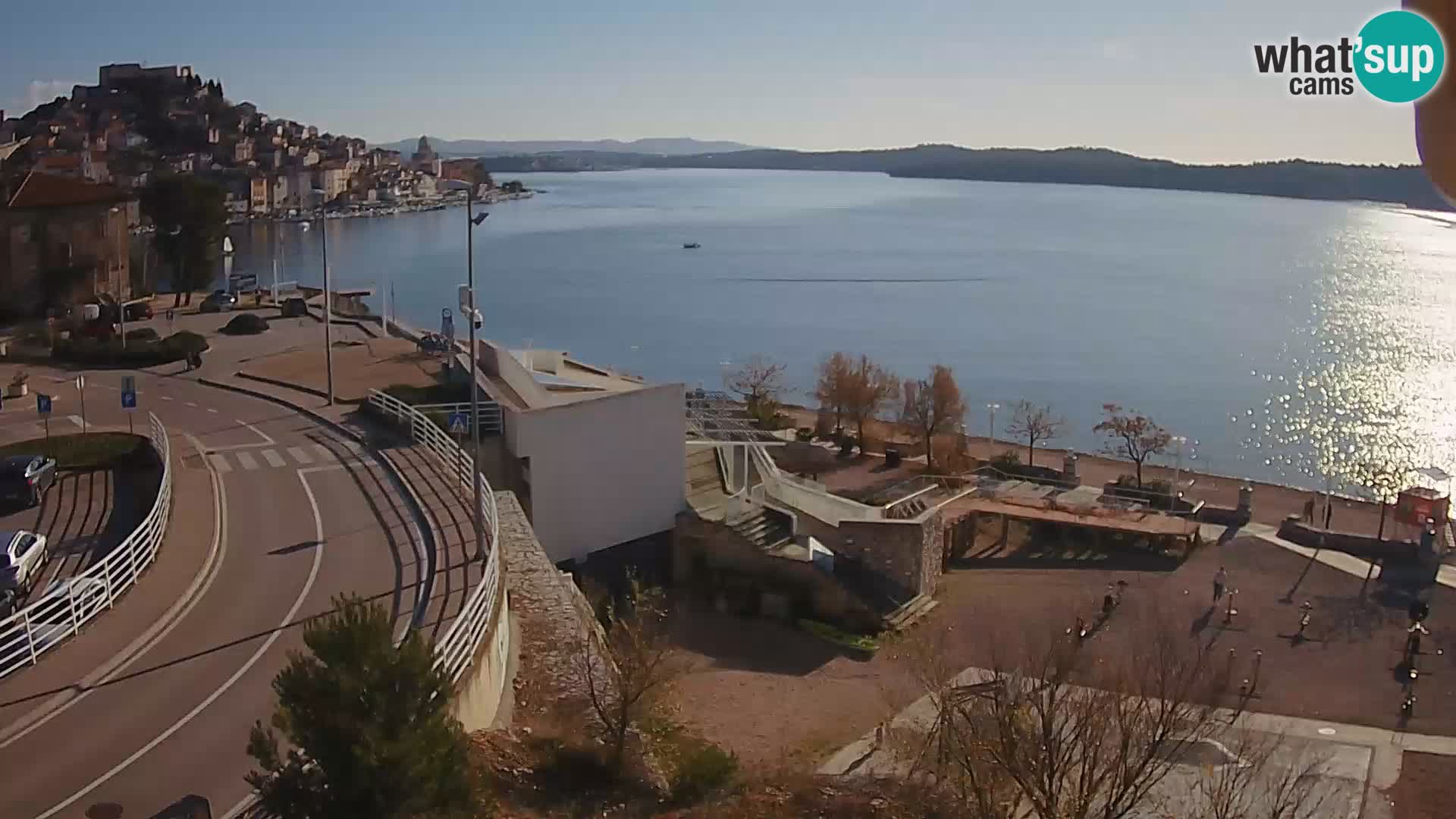 Šibenik webcam Beach Banj