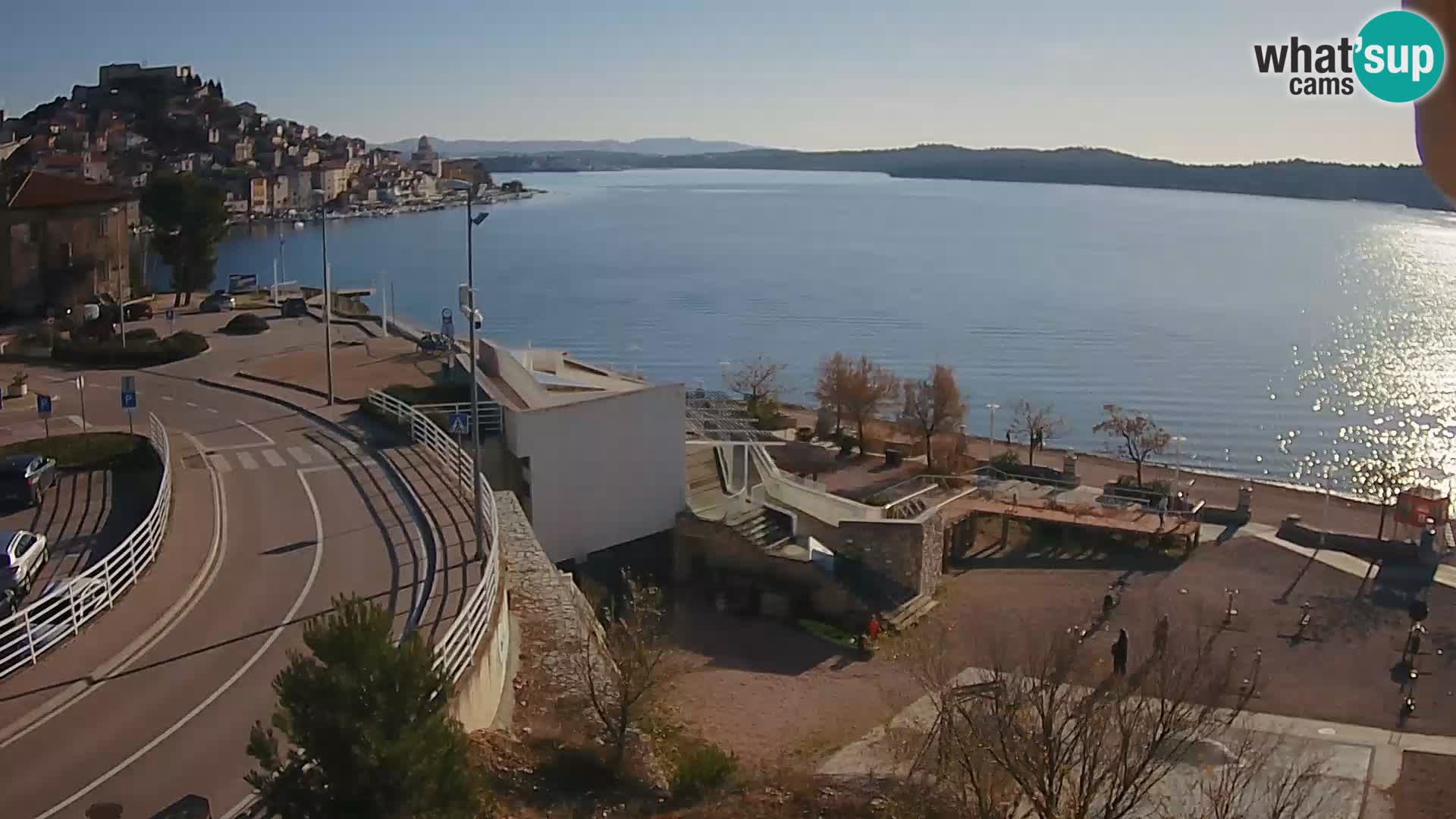 Šibenik webcam Beach Banj