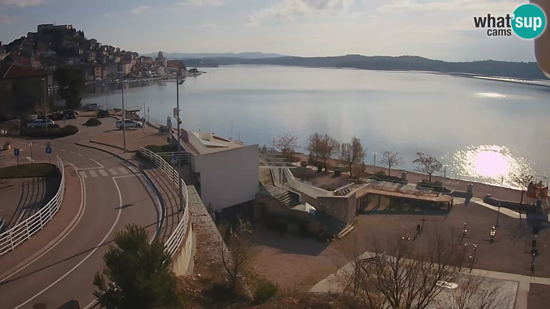 Šibenik webcam Beach Banj