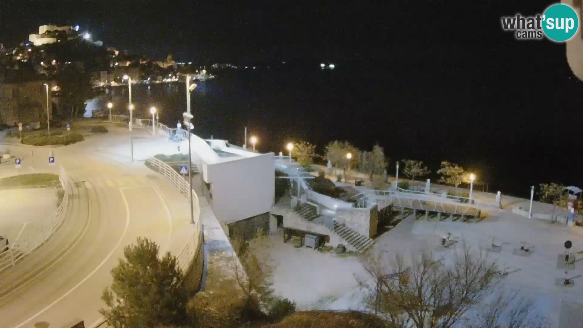Šibenik webcam Beach Banj