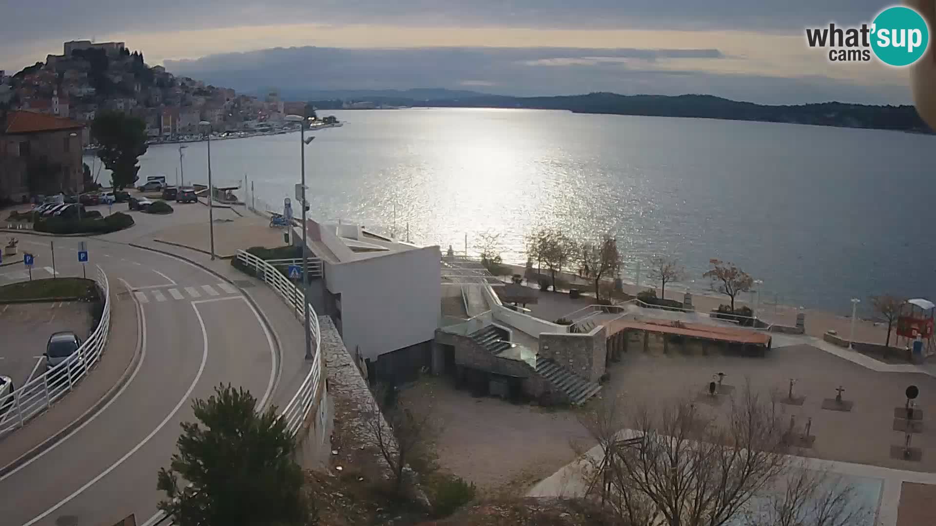 Šibenik webcam Beach Banj
