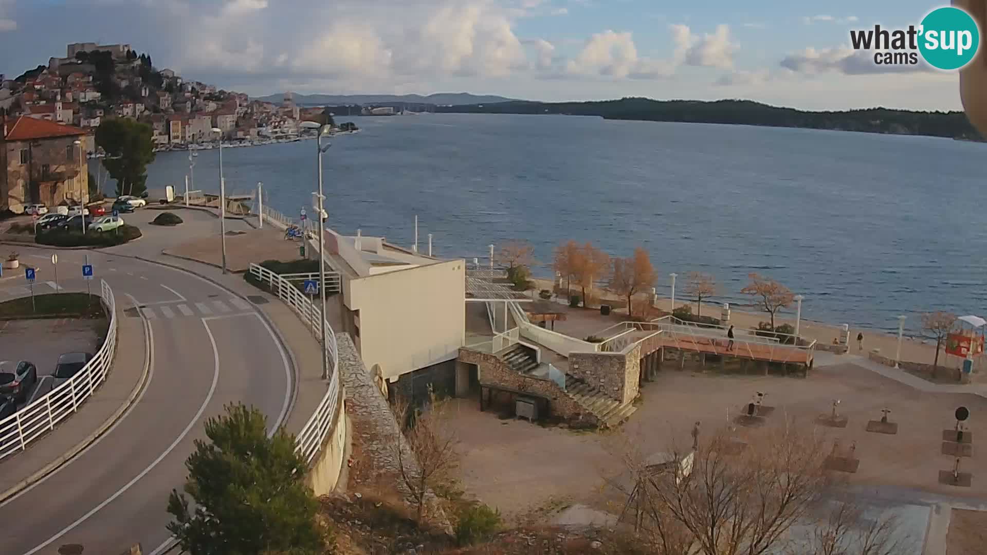 Kamera v živo Šibenik plaža Banj