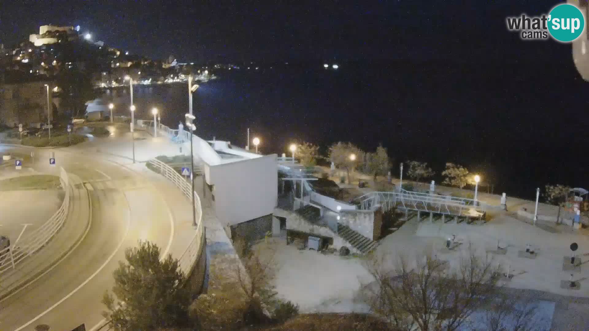 Kamera v živo Šibenik plaža Banj