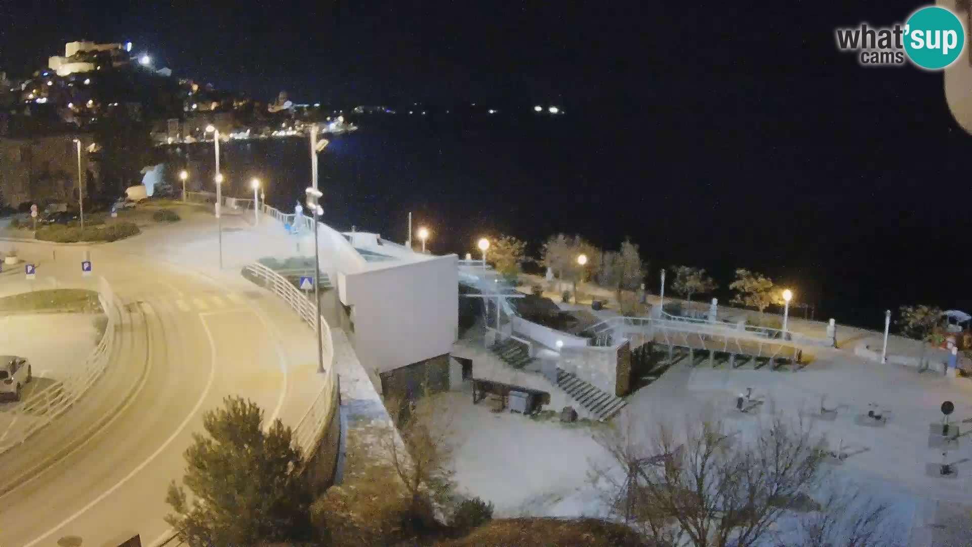 Šibenik webcam Beach Banj