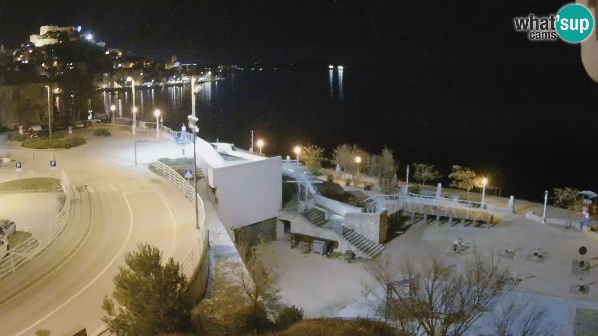 Webcam Šibenik Strand Banj
