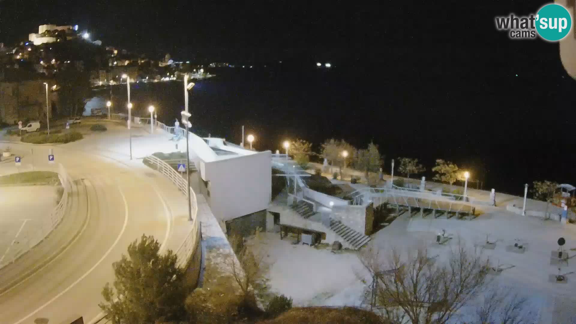 Šibenik webcam Beach Banj