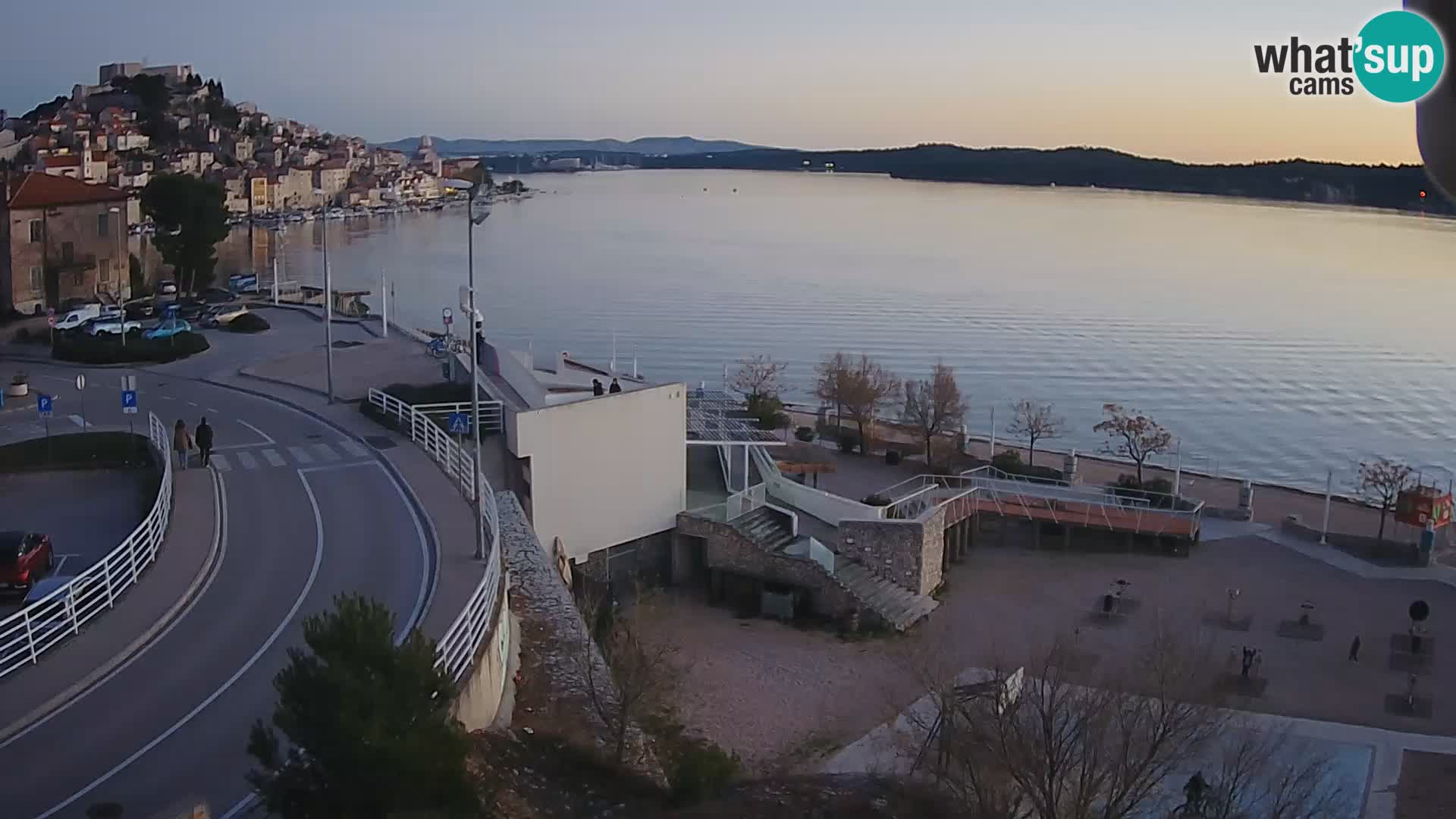 Šibenik webcam Beach Banj