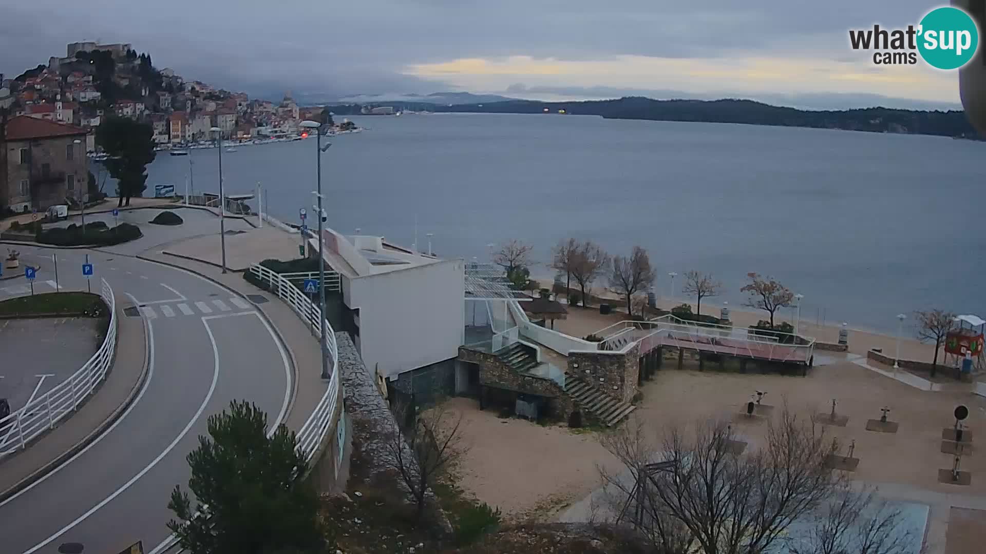 Livecam Sibenico spiaggia Banj