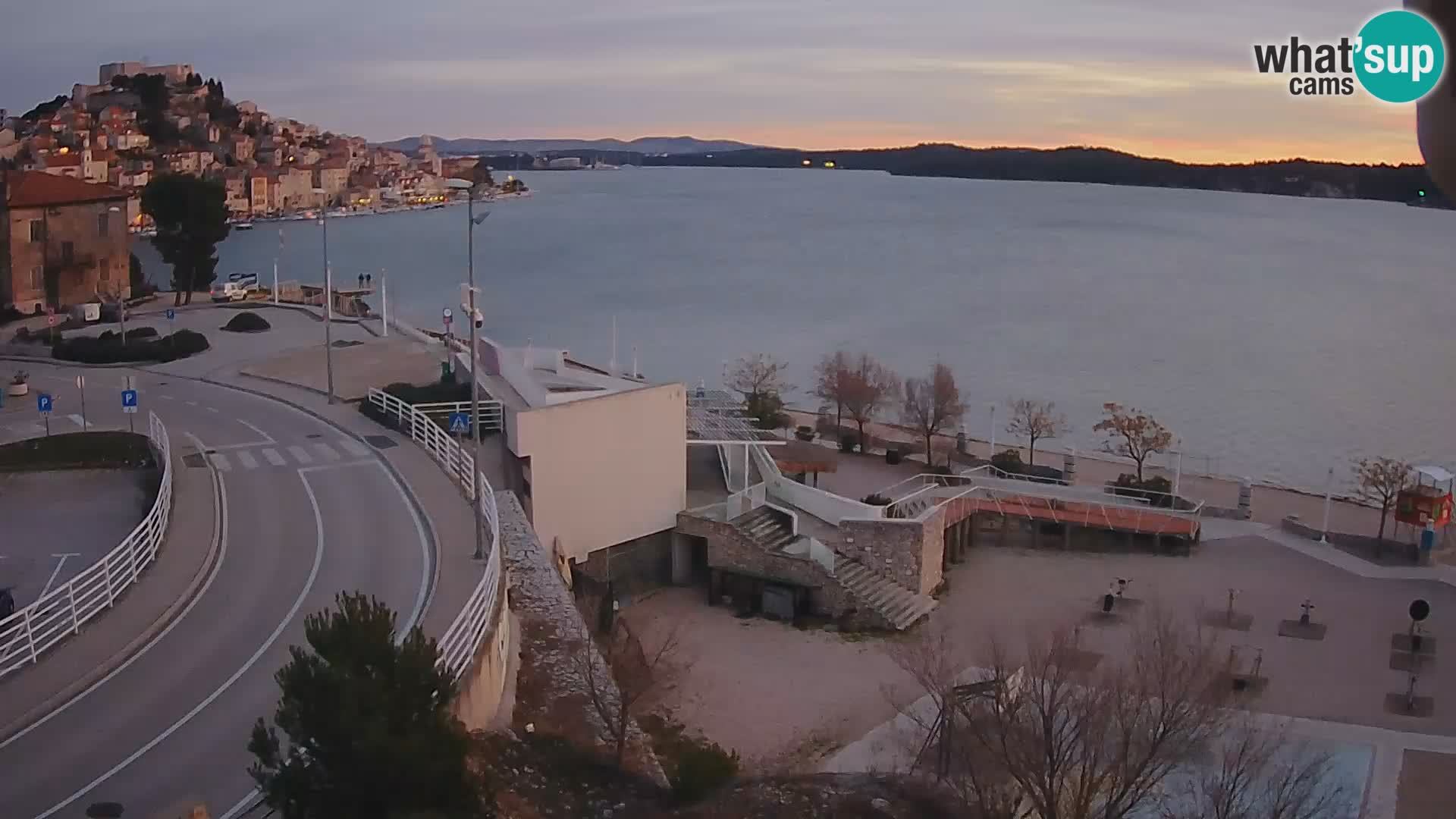 Šibenik webcam Beach Banj