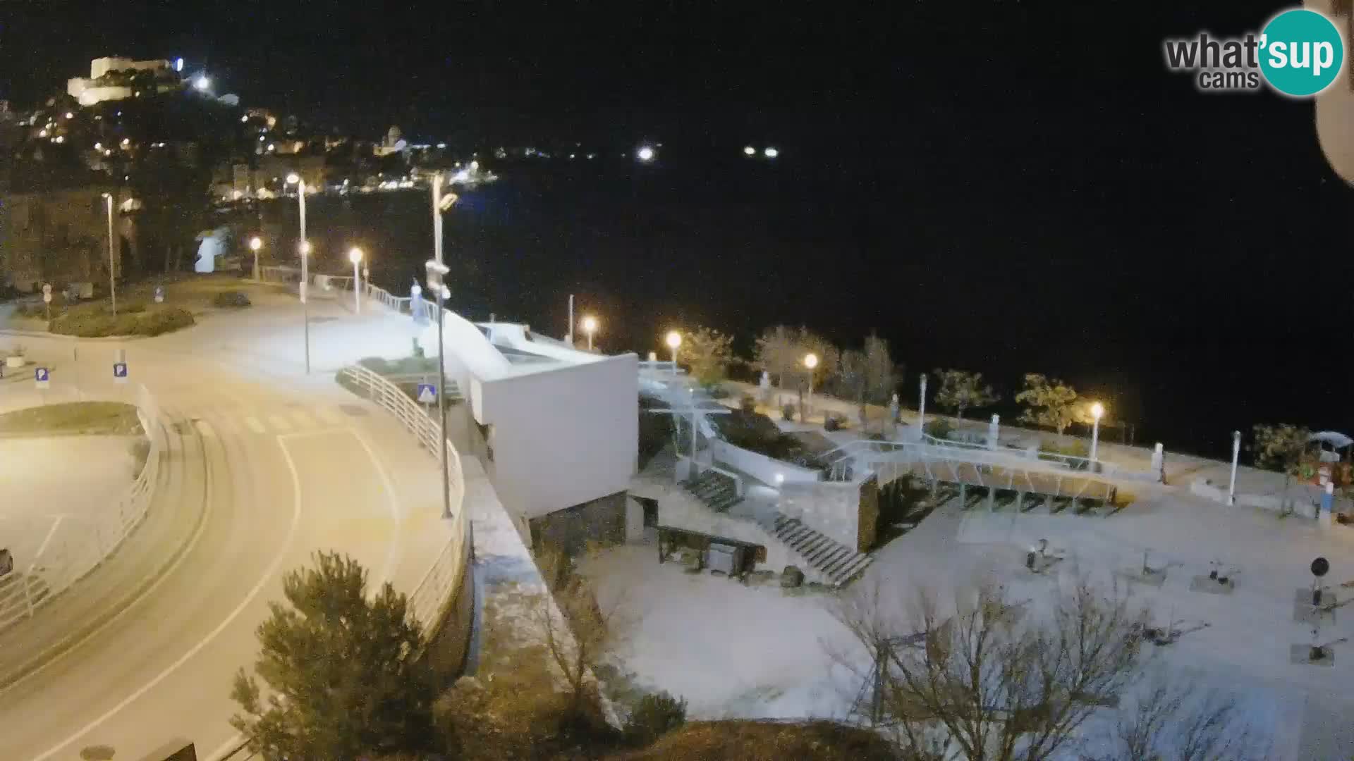 Livecam Sibenico spiaggia Banj