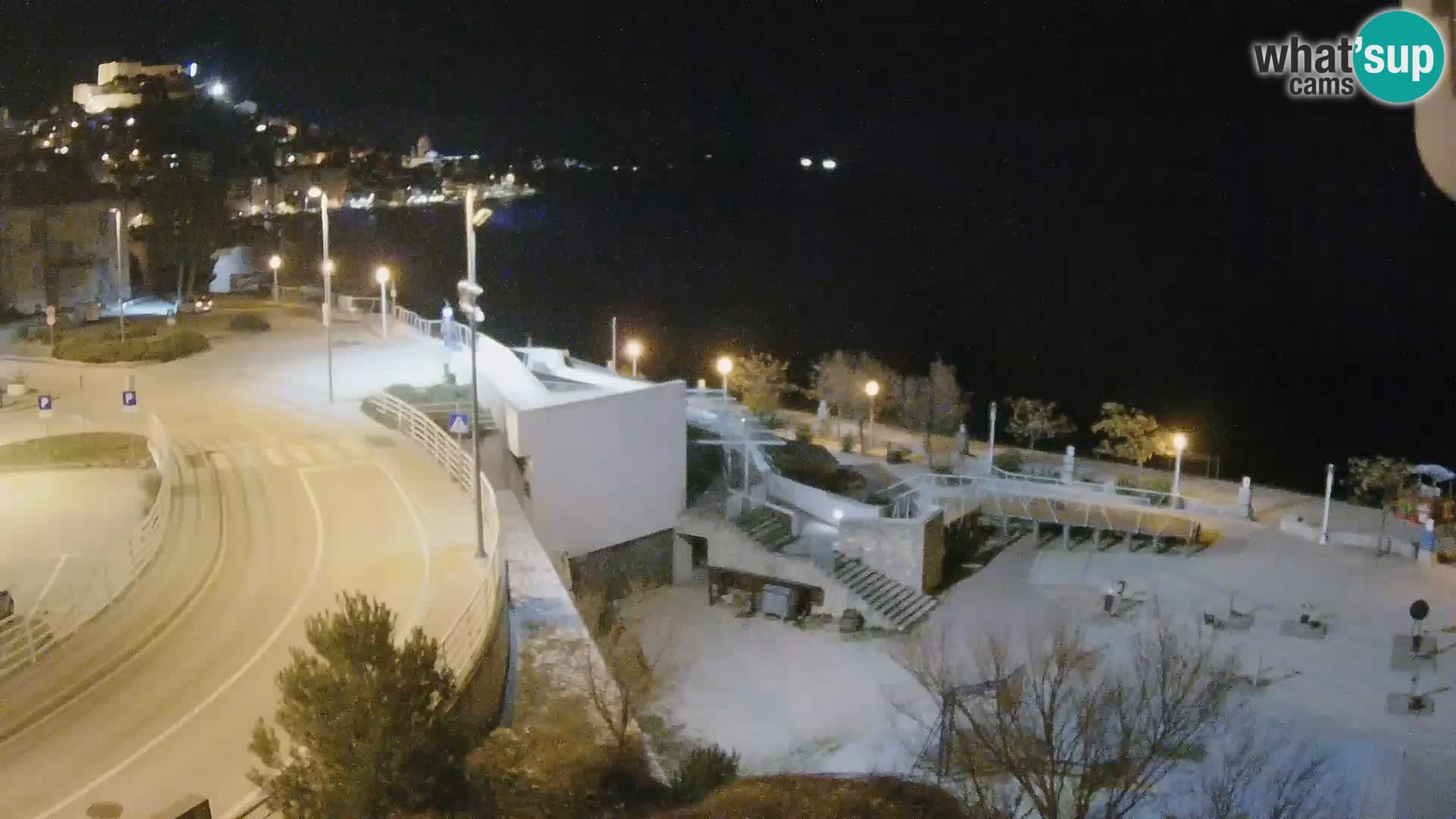 Šibenik webcam Beach Banj