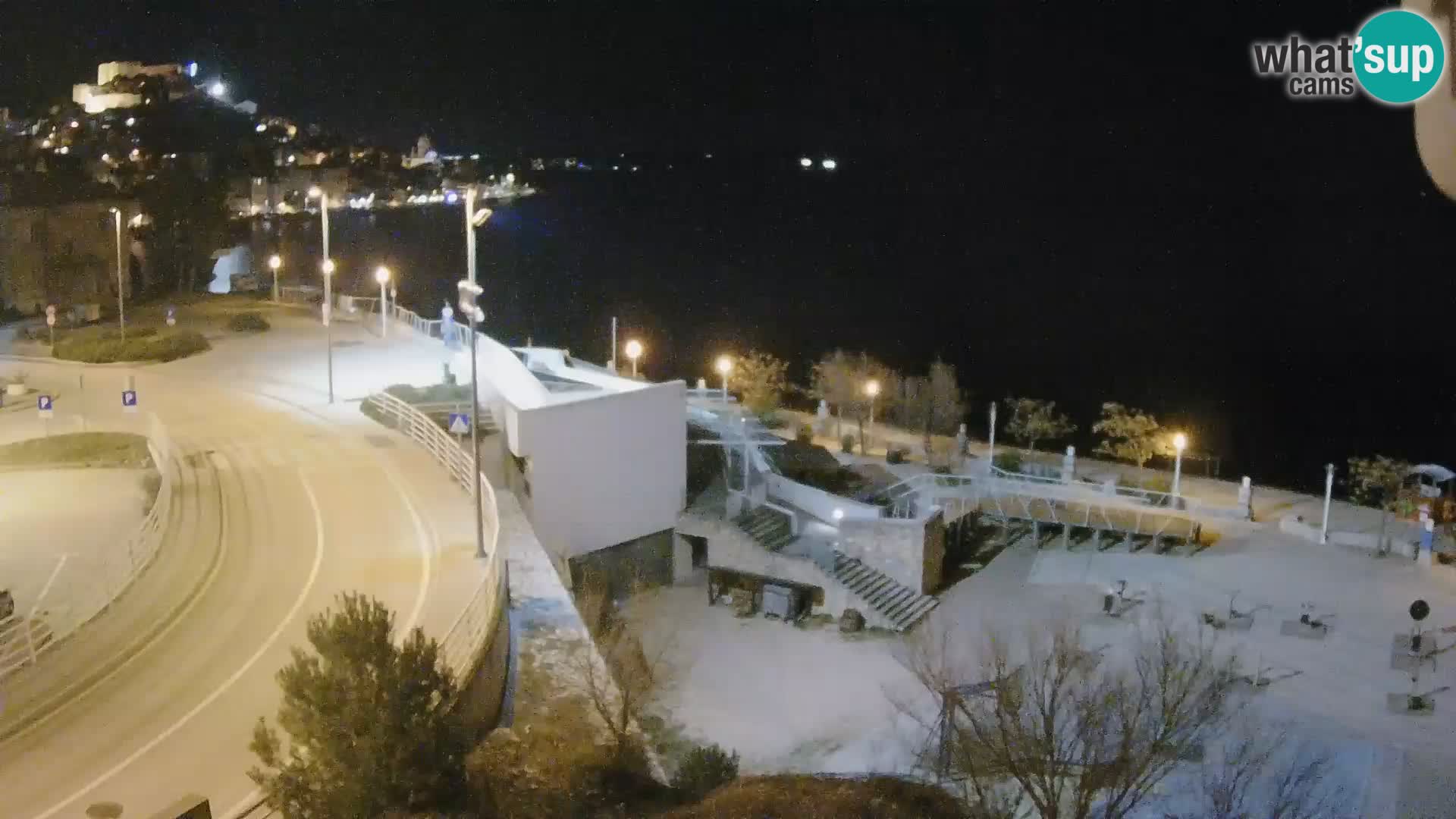 Šibenik webcam Beach Banj