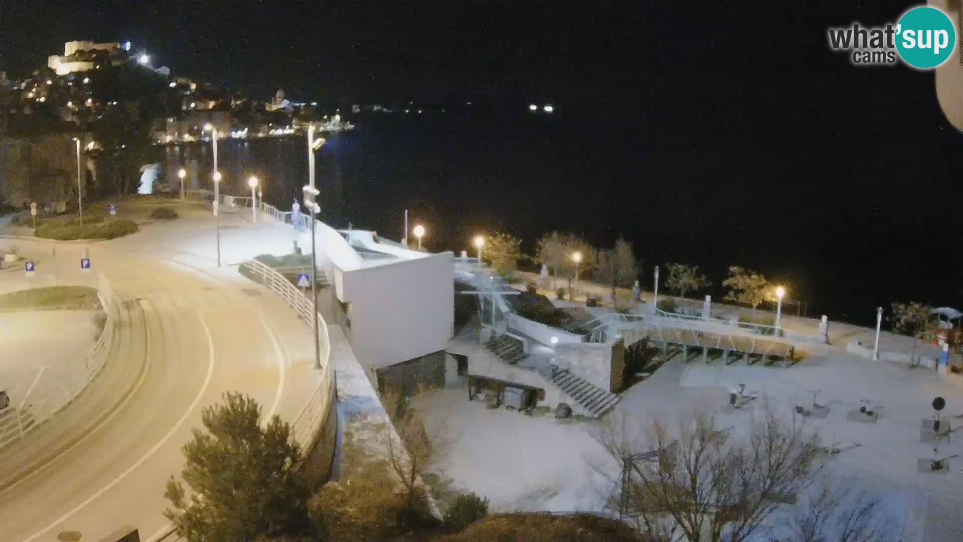 Webcam Šibenik Strand Banj