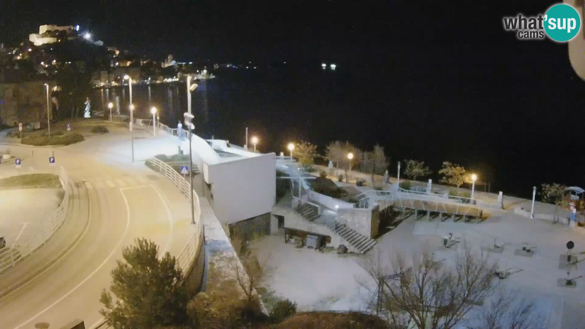 Livecam Sibenico spiaggia Banj