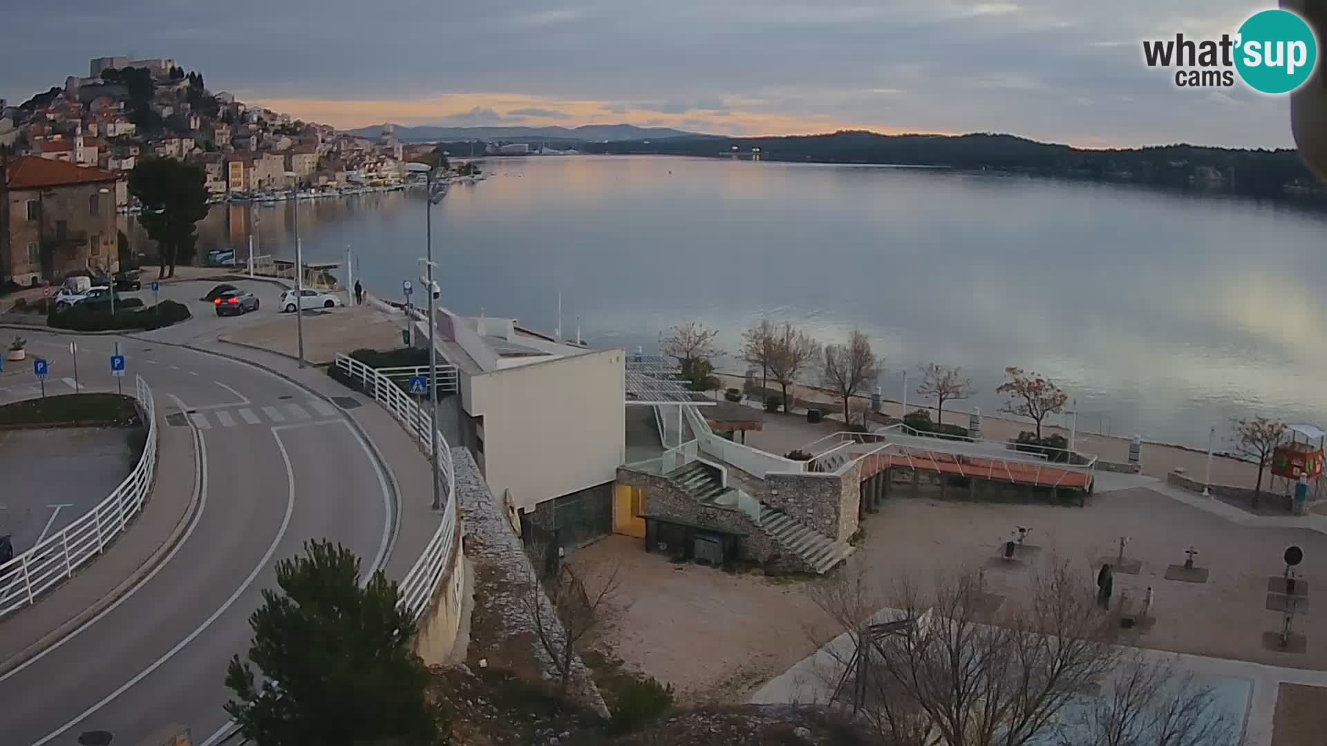 Šibenik webcam Beach Banj