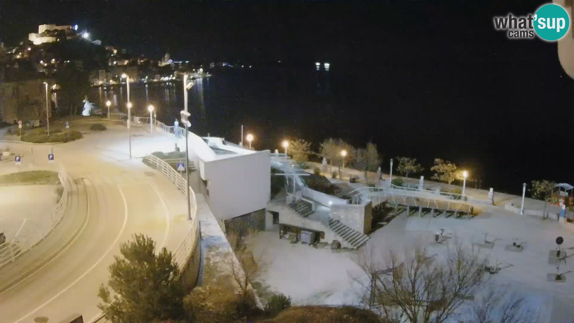 Šibenik webcam Beach Banj