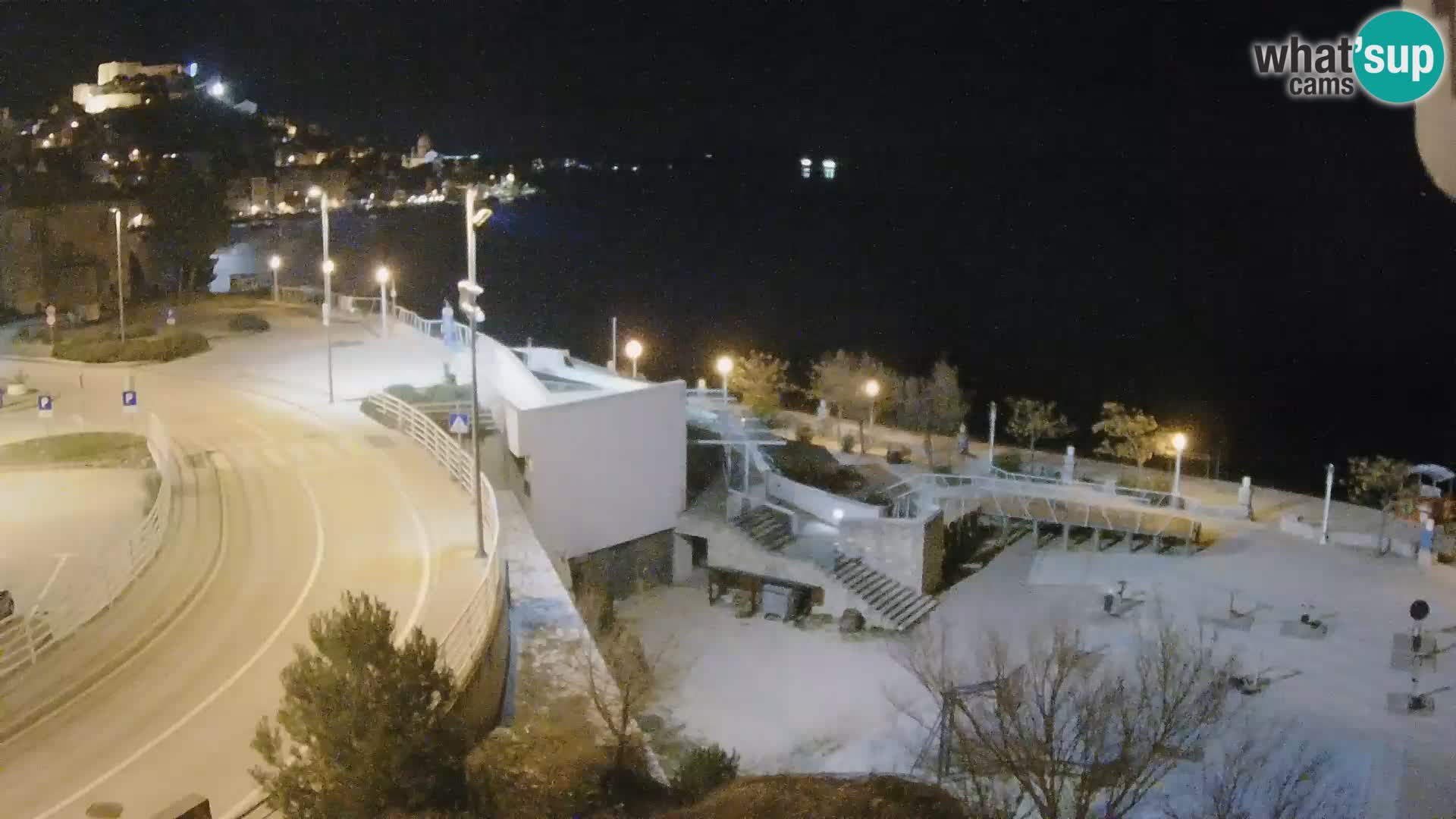 Šibenik webcam Beach Banj