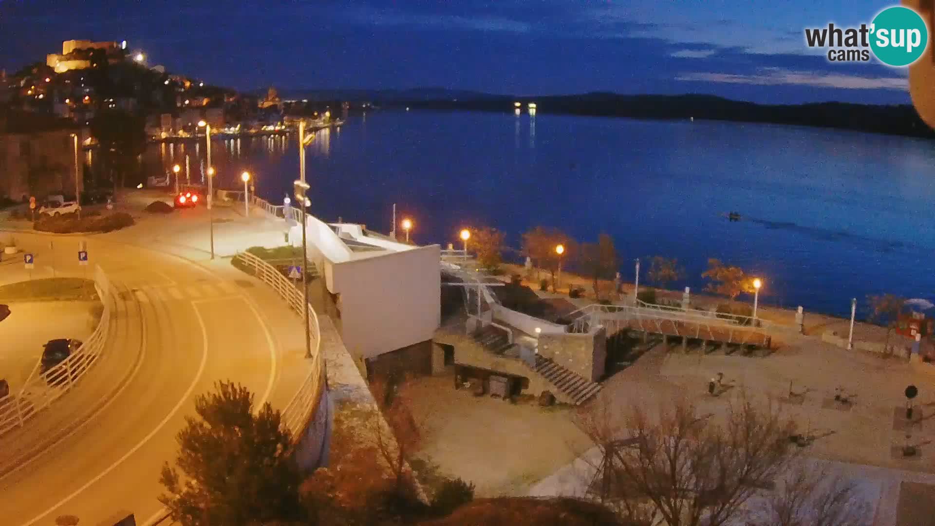 Web kamera Šibenik plaža Banj