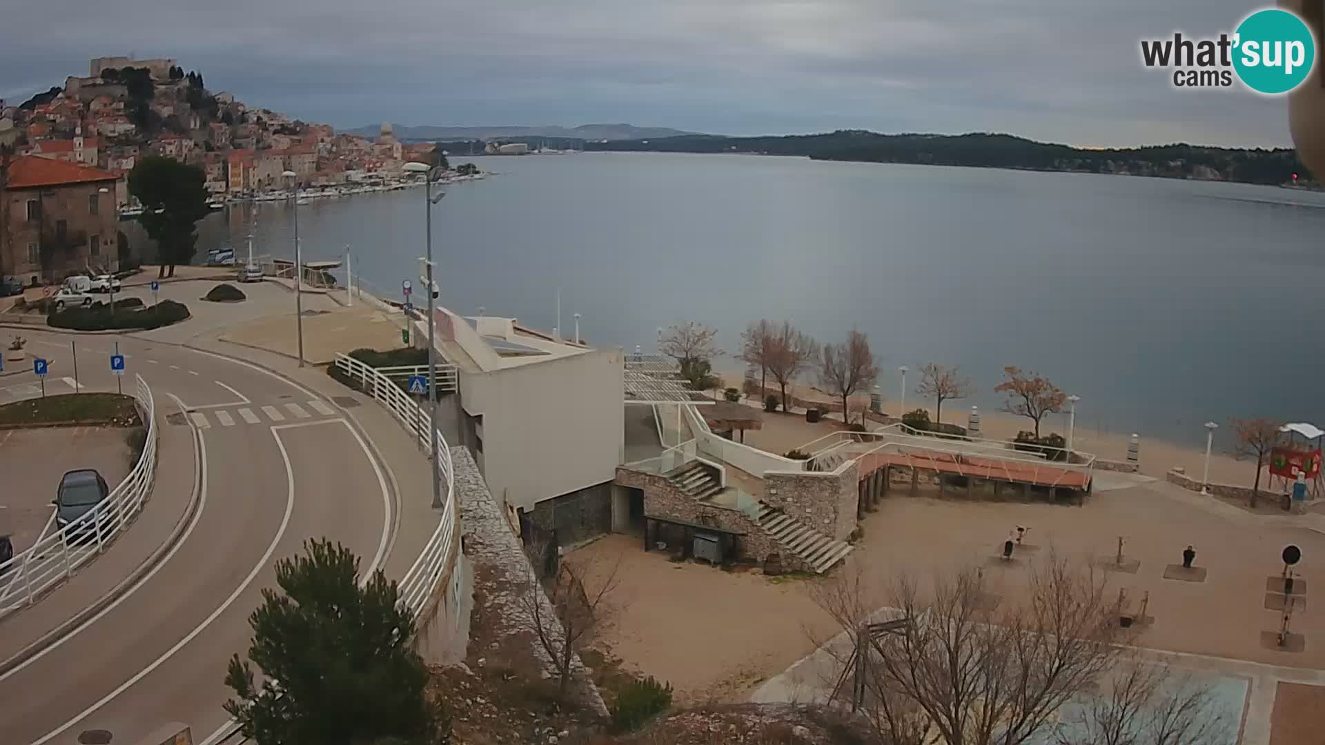 Web kamera Šibenik plaža Banj