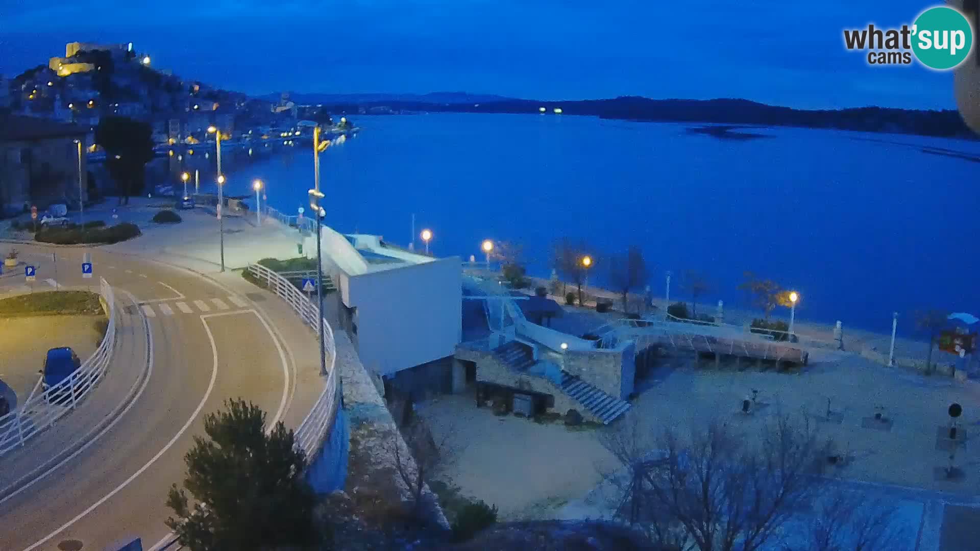 Šibenik webcam Beach Banj
