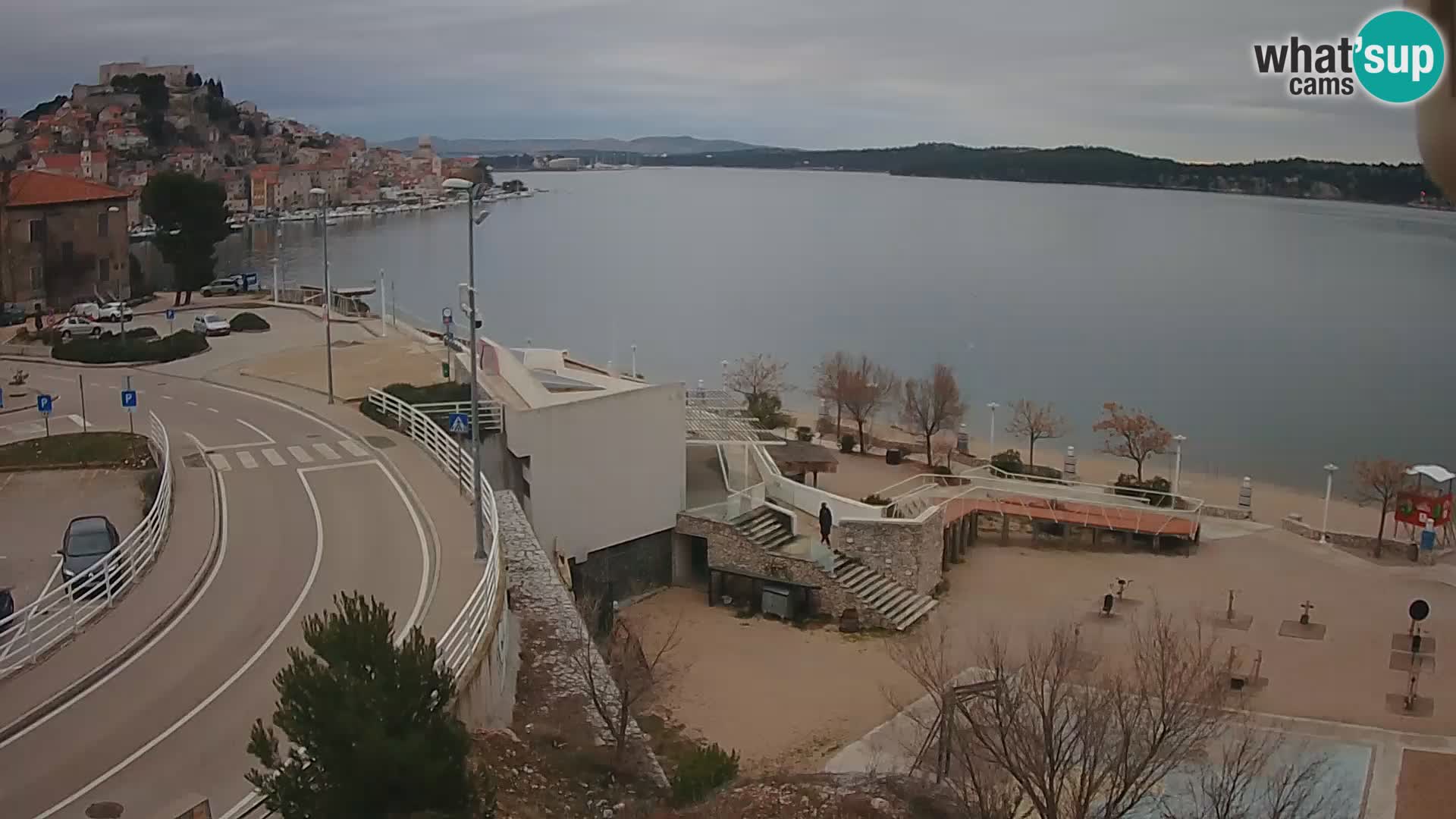Kamera v živo Šibenik plaža Banj