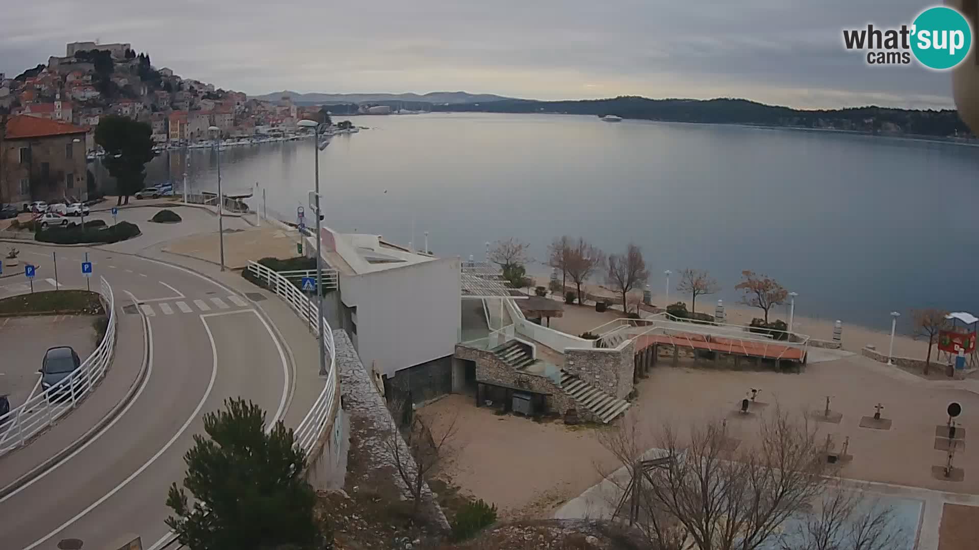 Live Cam Šibenik plage Banj