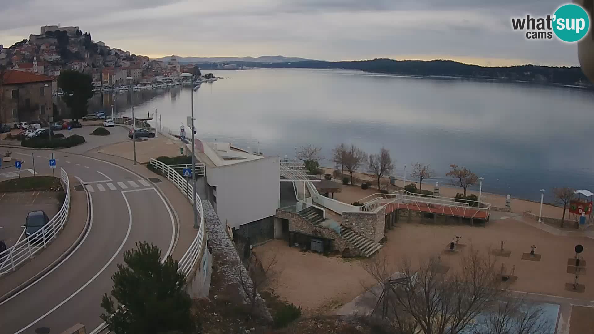 Livecam Sibenico spiaggia Banj